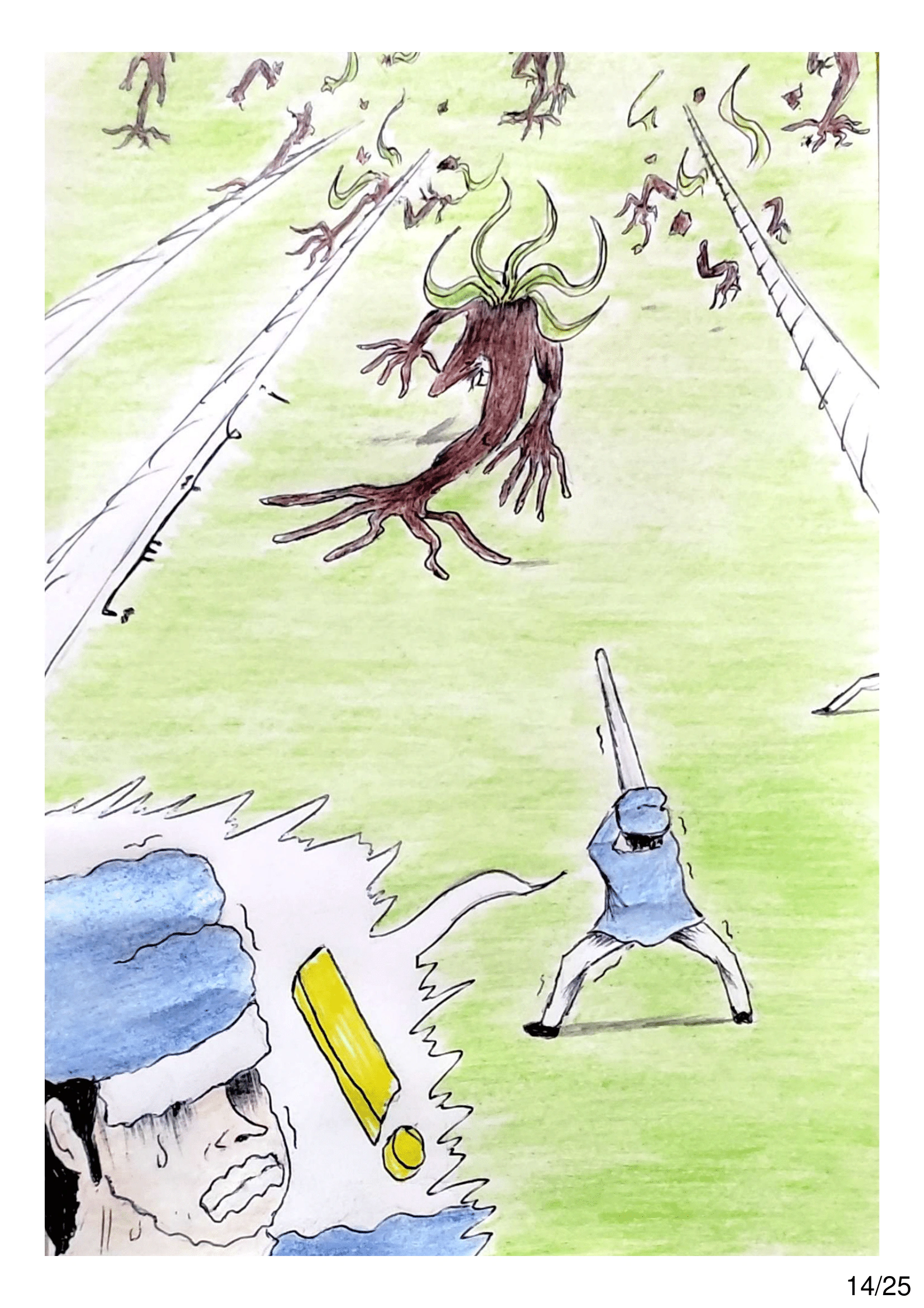 Read الشيطان الأخضر AR Manga Online