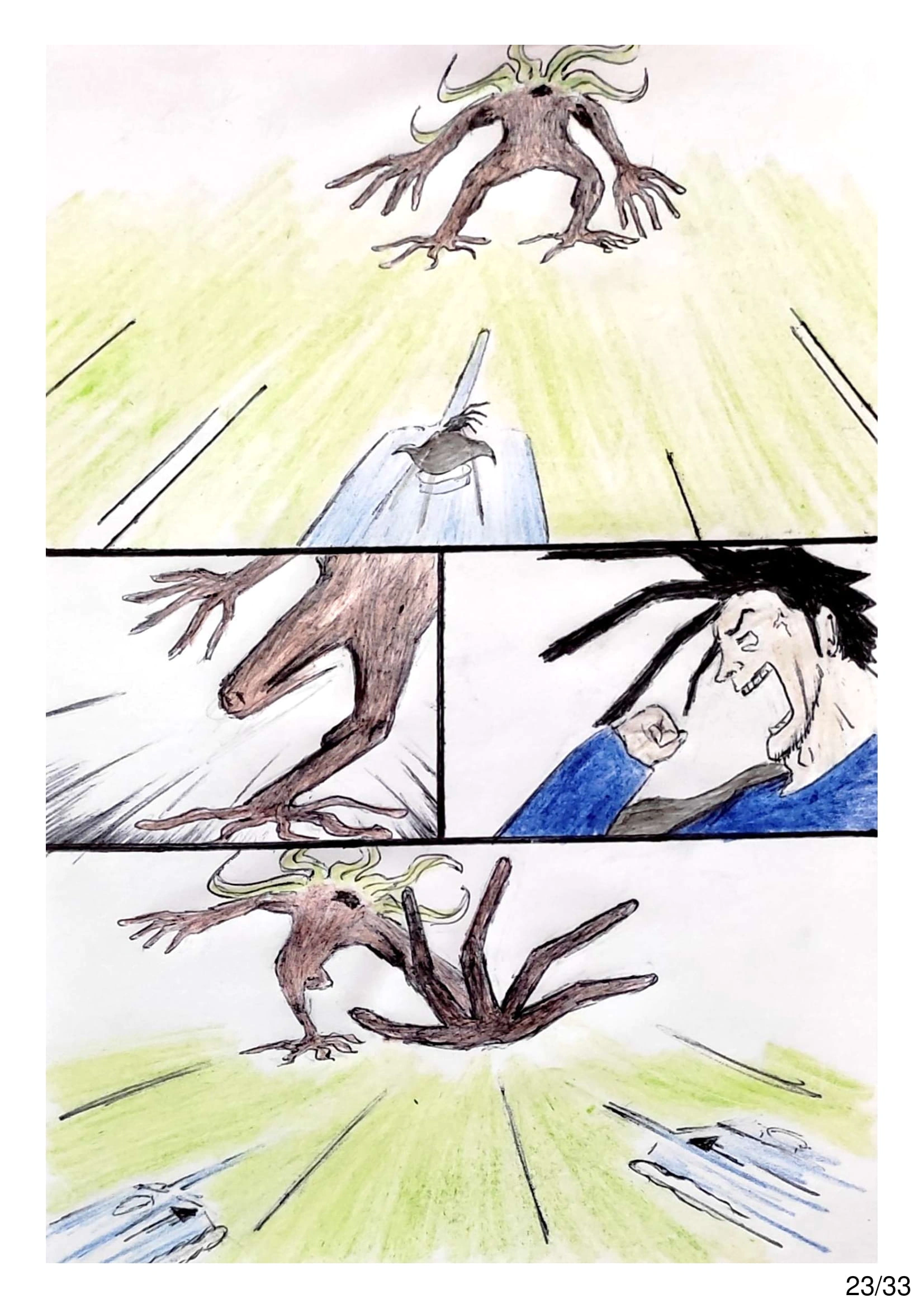 Read الشيطان الأخضر AR Manga Online