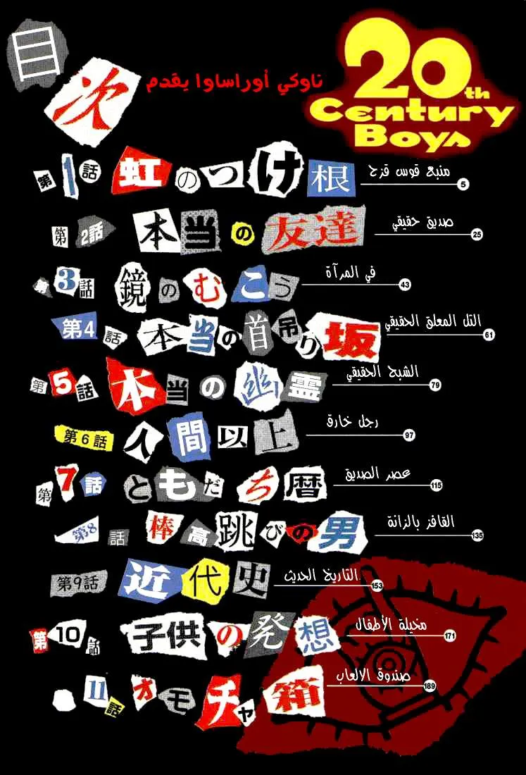Read 20th century boys AR Manga Online