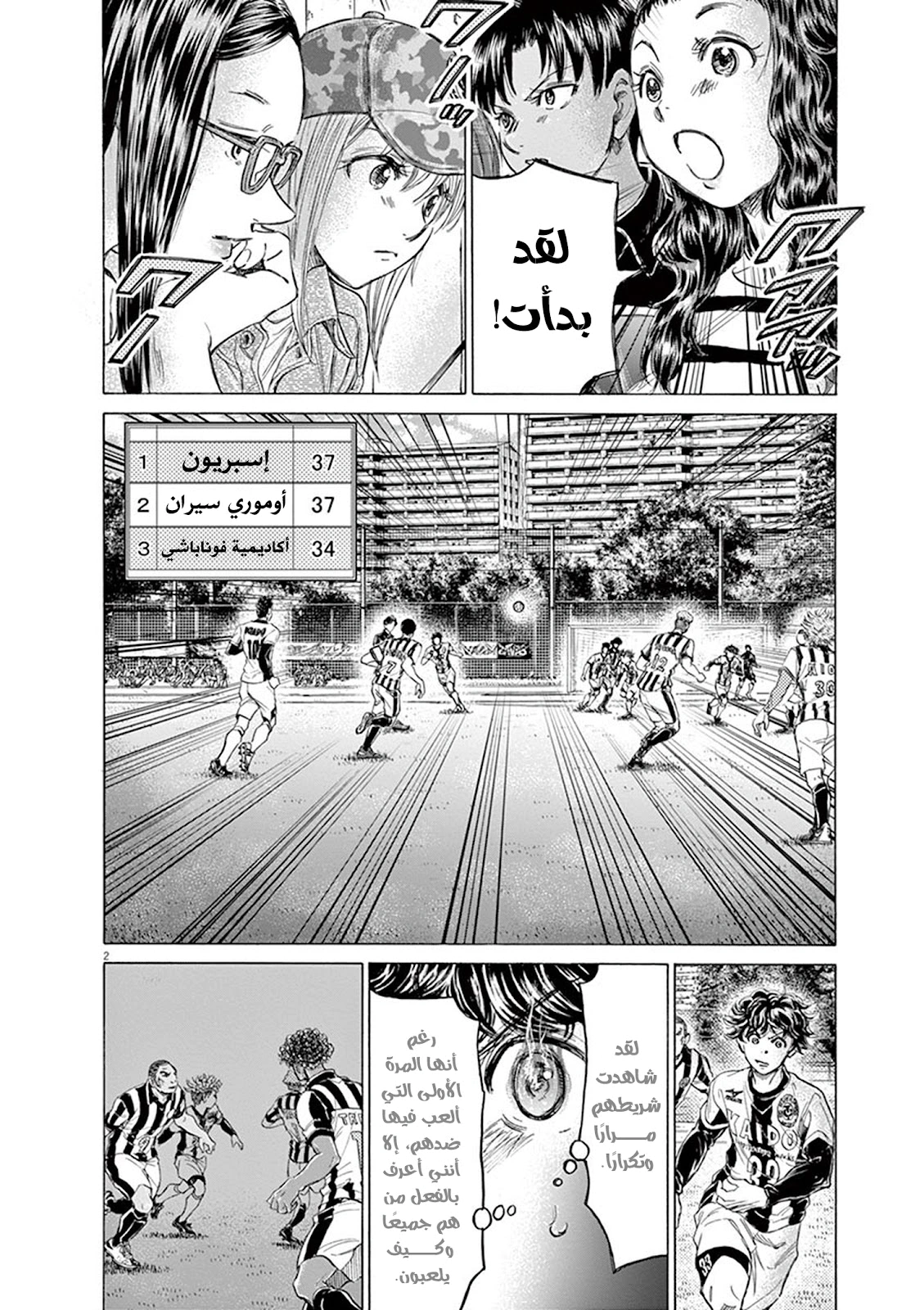 Read Ao Ashi AR Manga Online