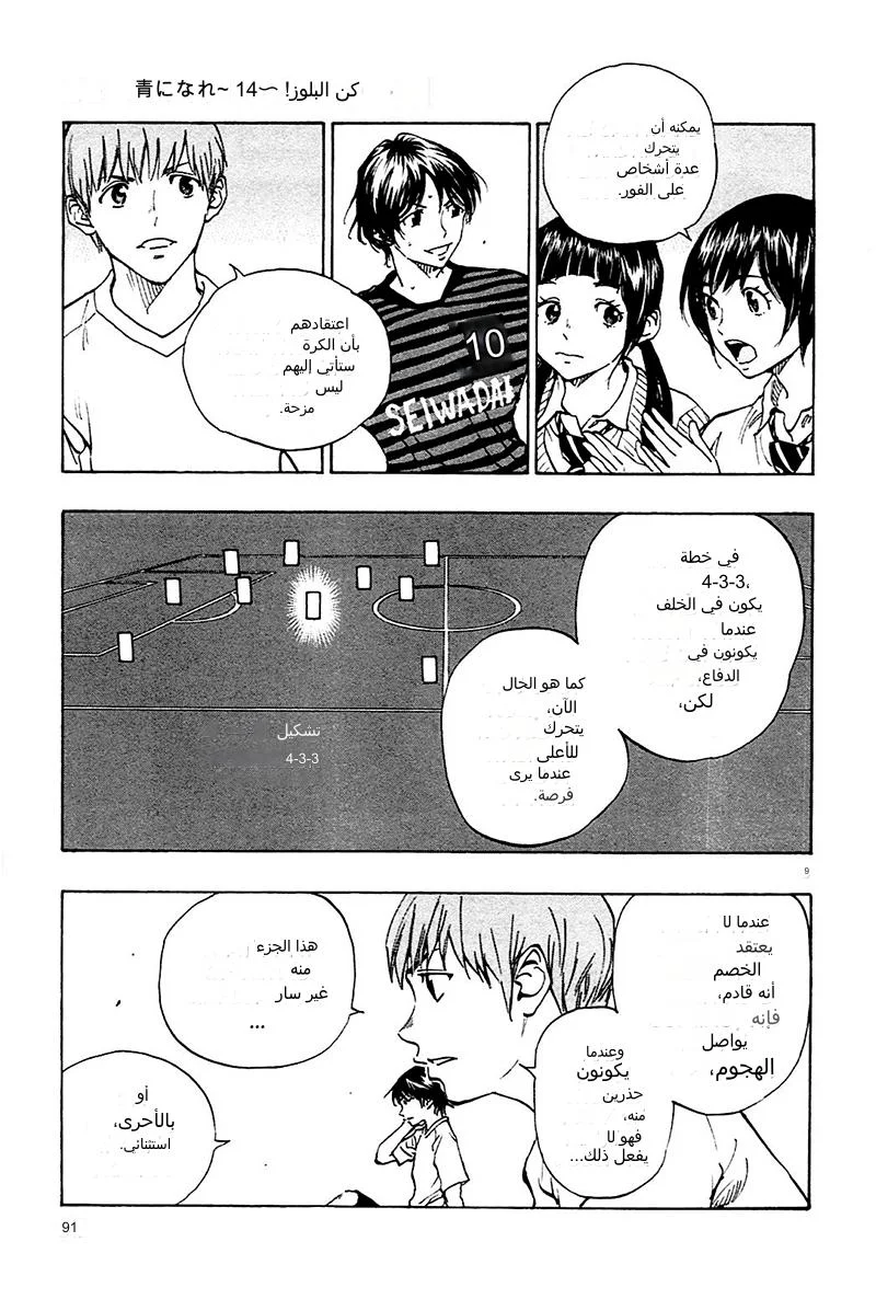 Read Be Blues! – Ao ni Nare AR Manga Online