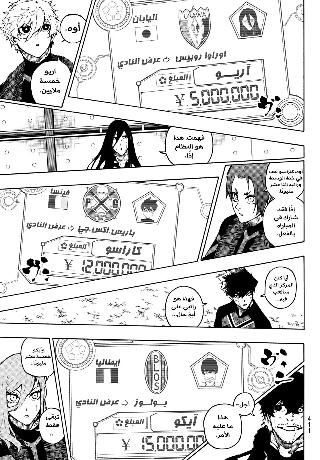 Read Blue Lock AR Manga Online