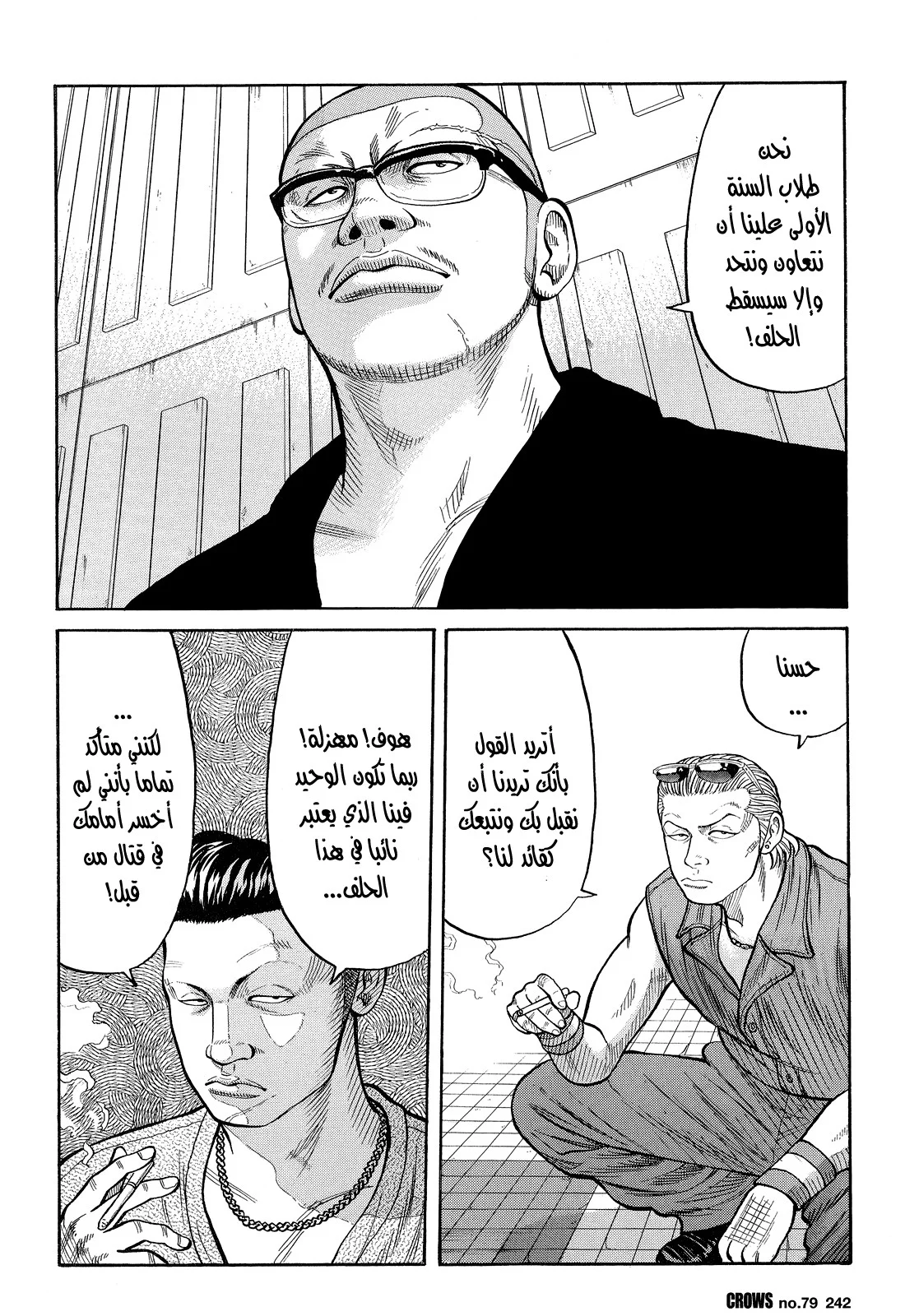 Read CROWS AR Manga Online
