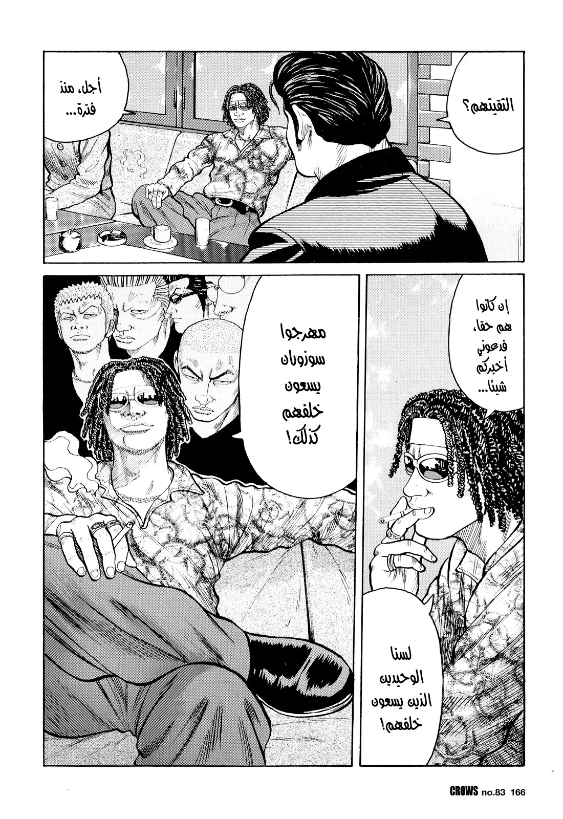 Read CROWS AR Manga Online