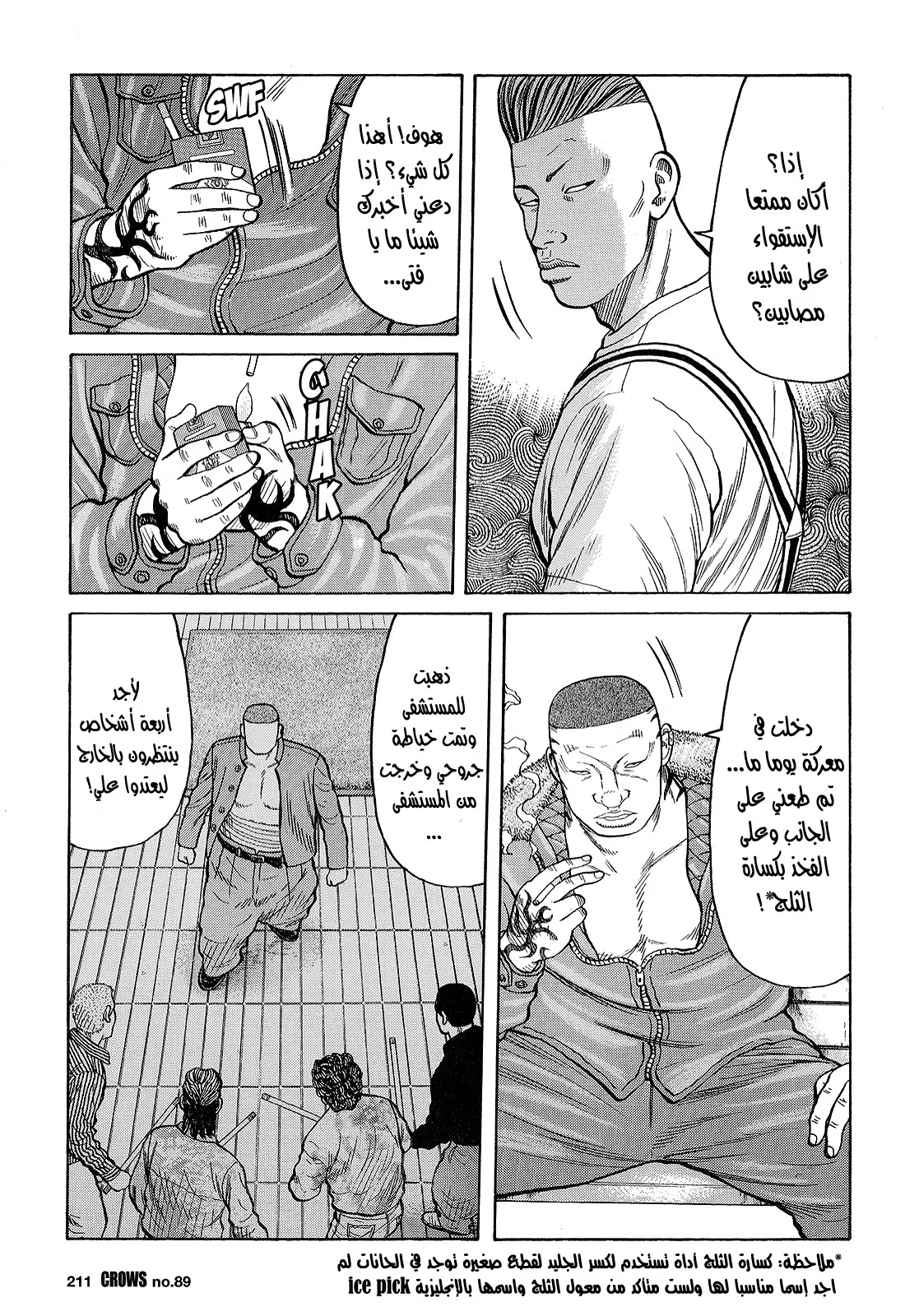 Read CROWS AR Manga Online