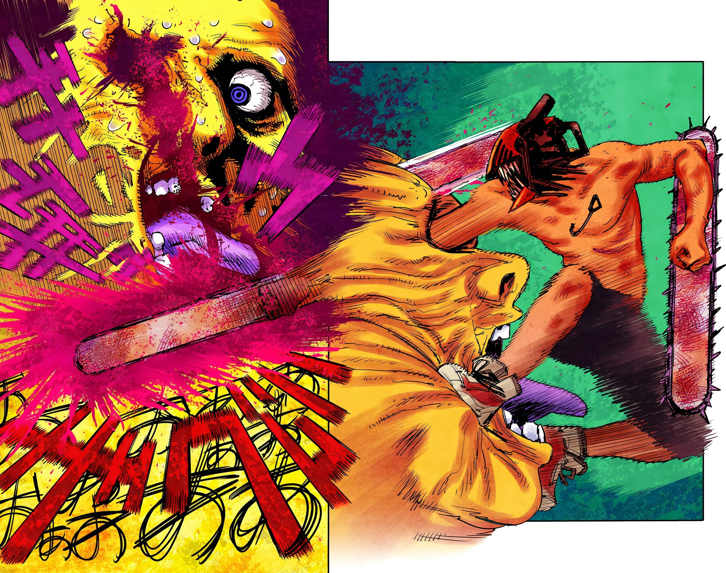 Read Chainsaw Man – Digital Colored AR Manga Online