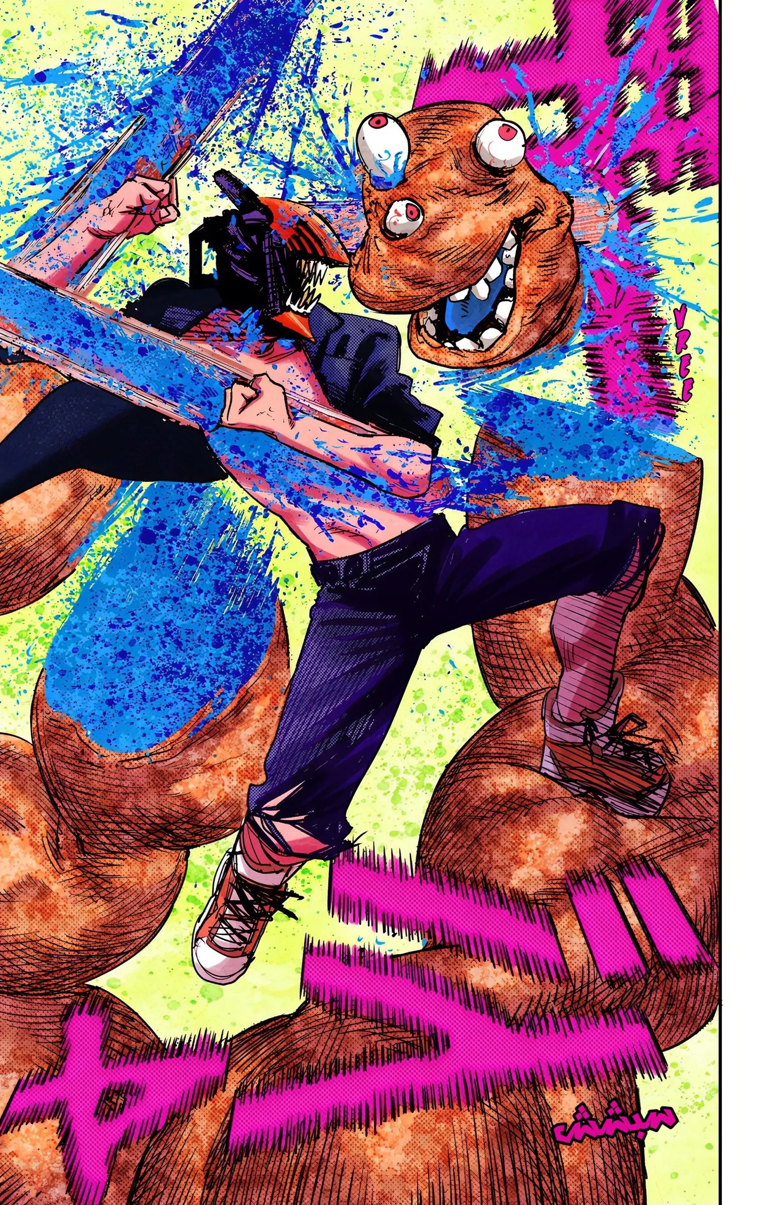 Read Chainsaw Man – Digital Colored AR Manga Online