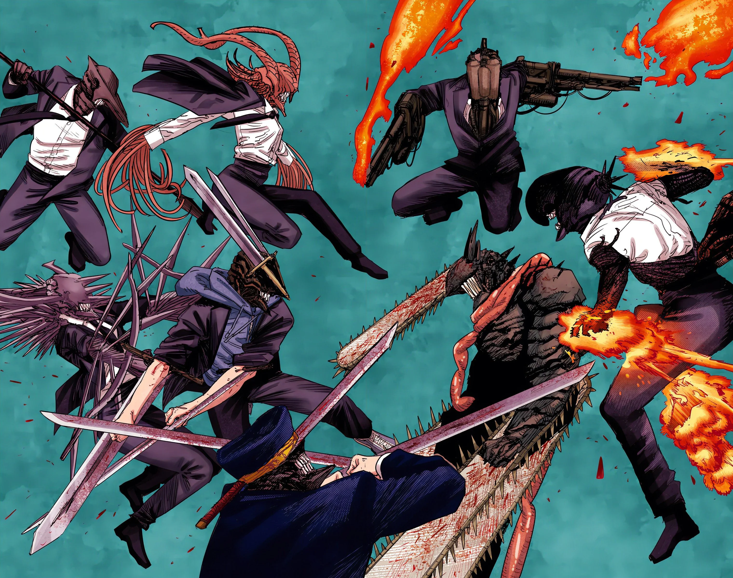 Read Chainsaw Man – Digital Colored AR Manga Online