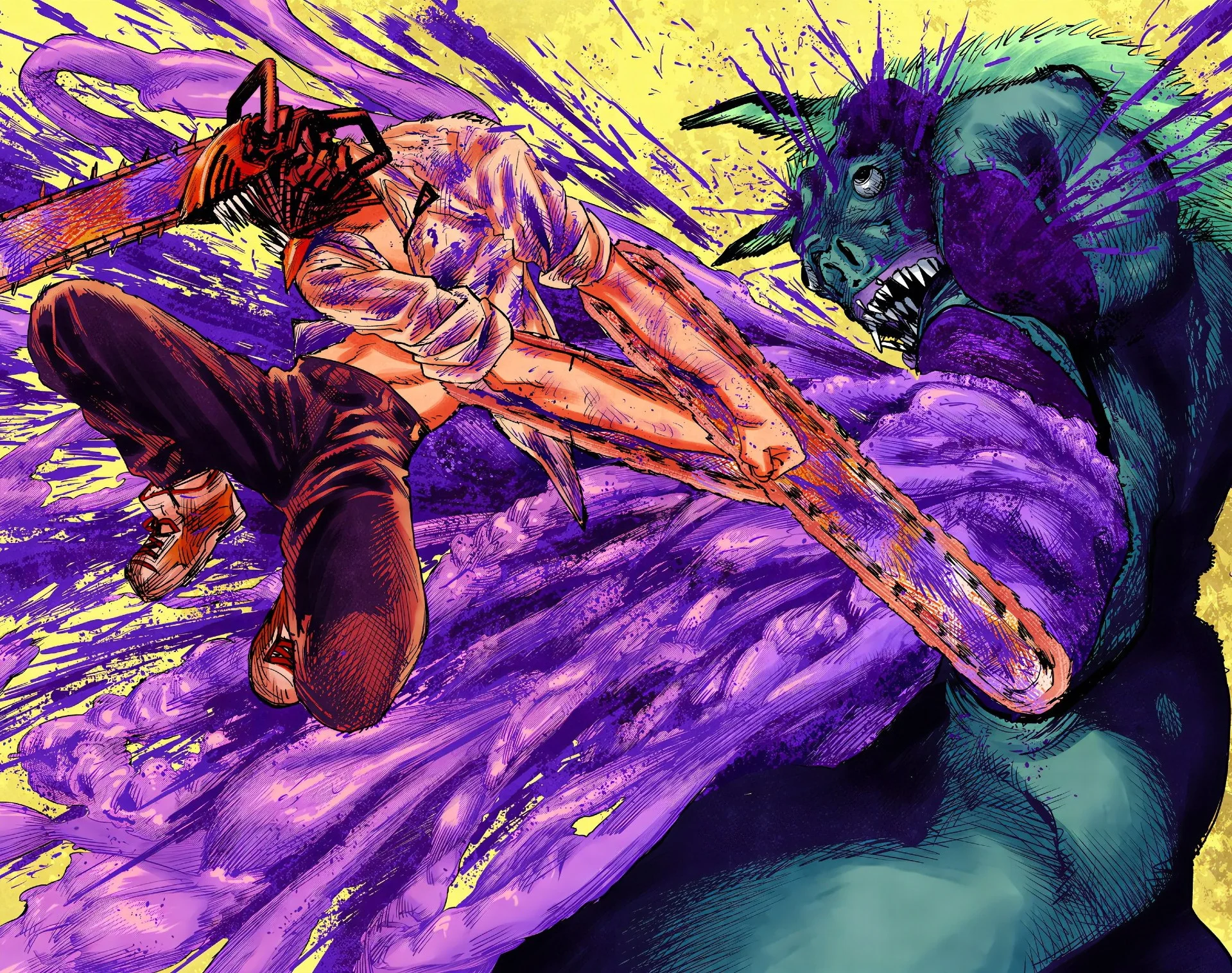 Read Chainsaw Man – Digital Colored AR Manga Online