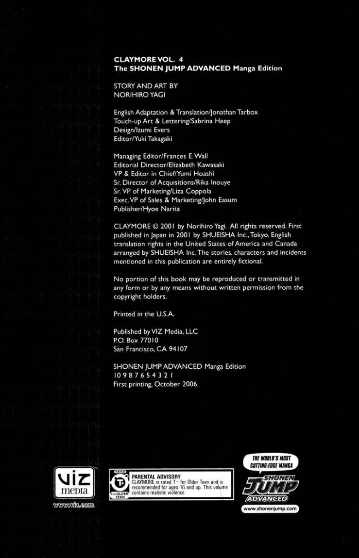Read Claymore AR Manga Online