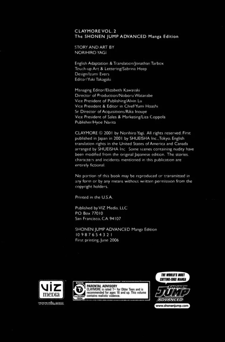 Read Claymore AR Manga Online