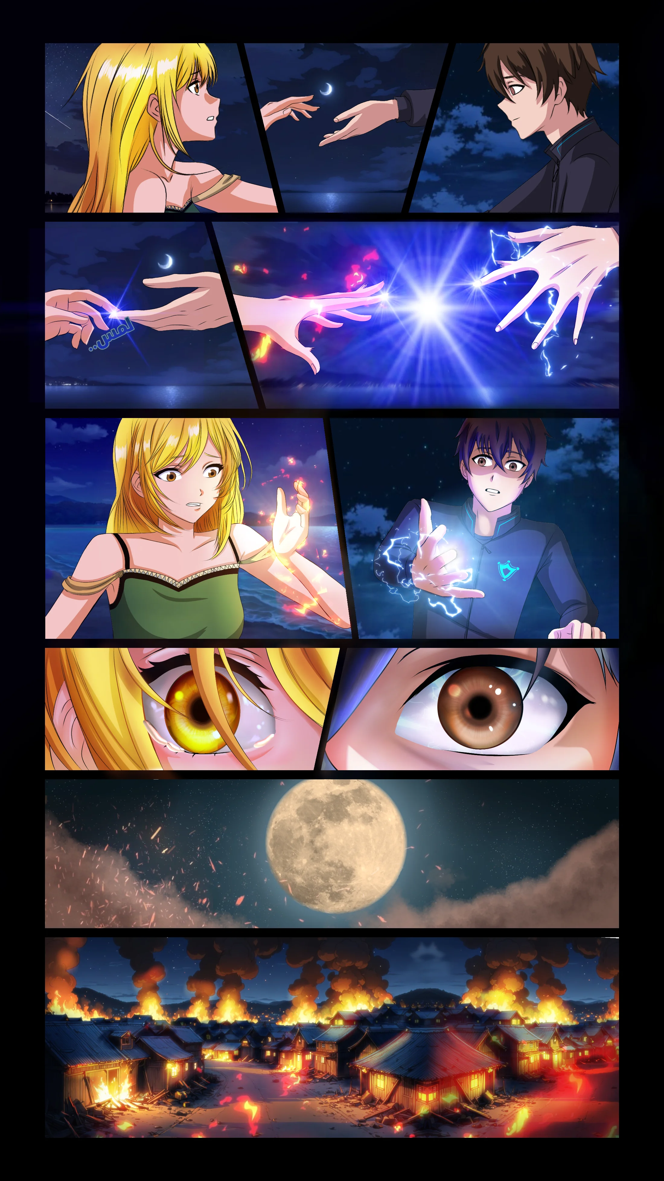 Read DARK LIGHT الضوء المظلم AR Manga Online