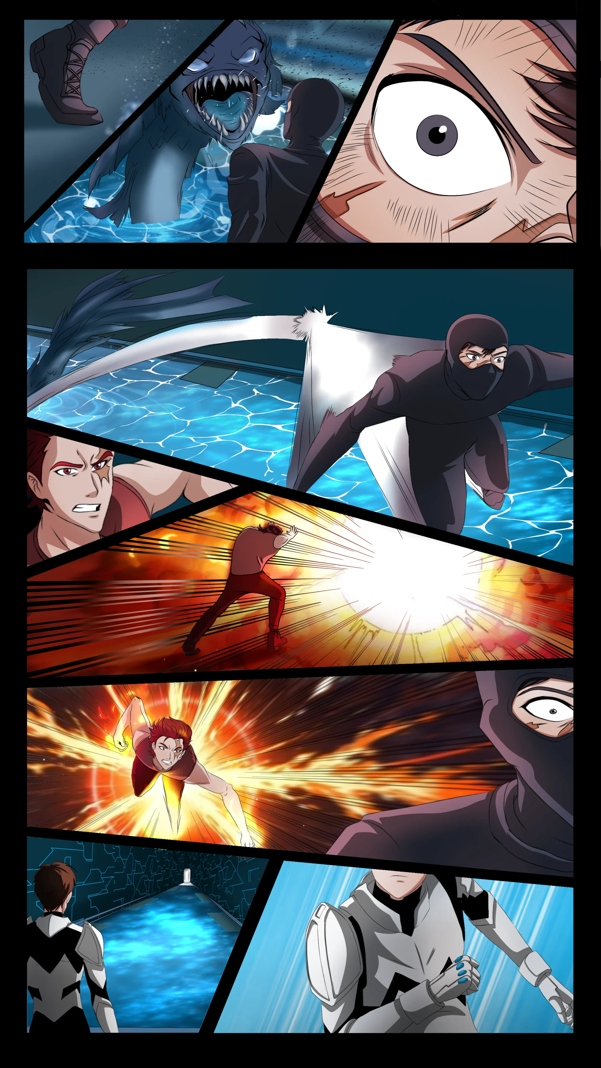 Read DARK LIGHT الضوء المظلم AR Manga Online