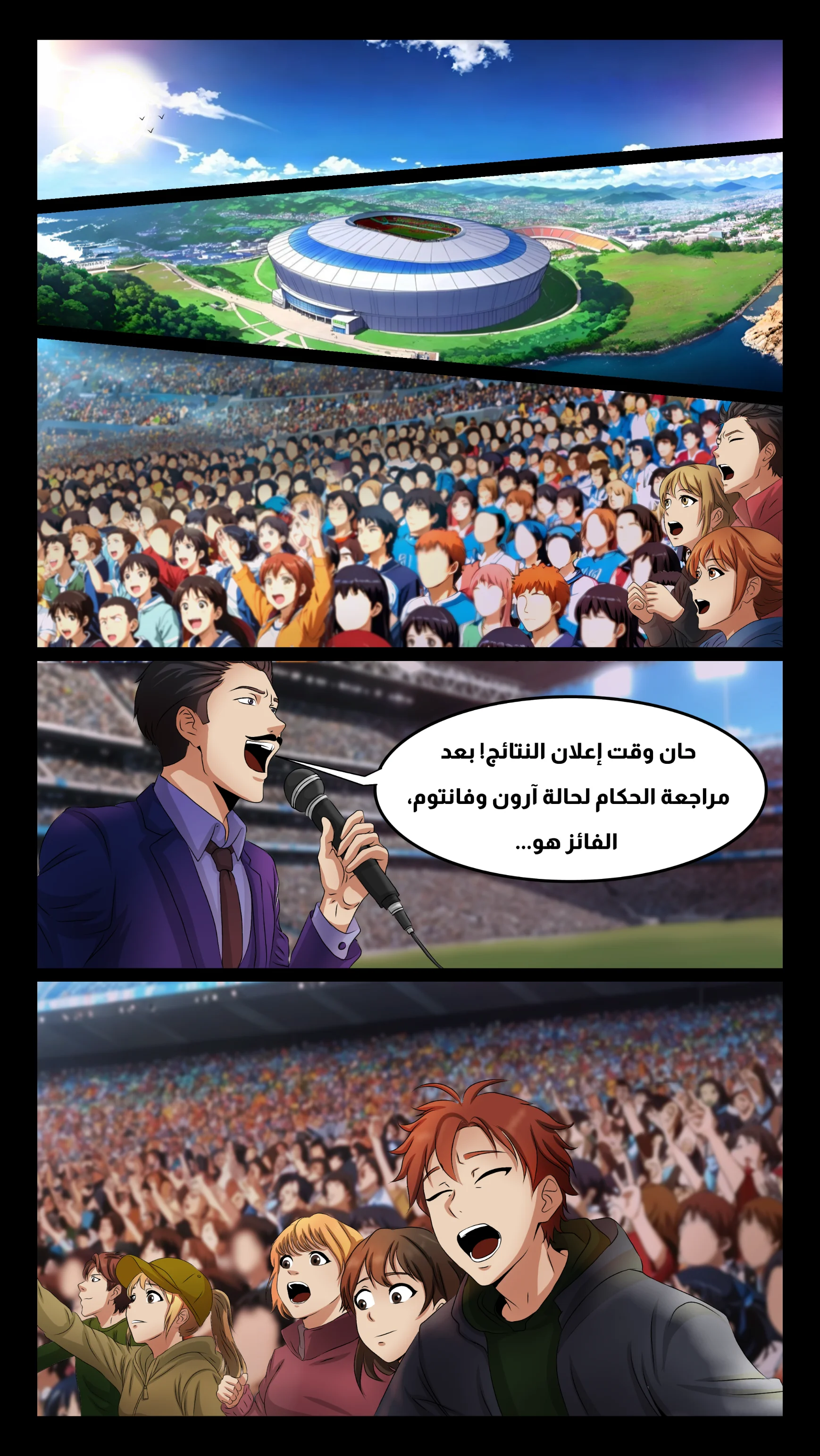 Read DARK LIGHT الضوء المظلم AR Manga Online