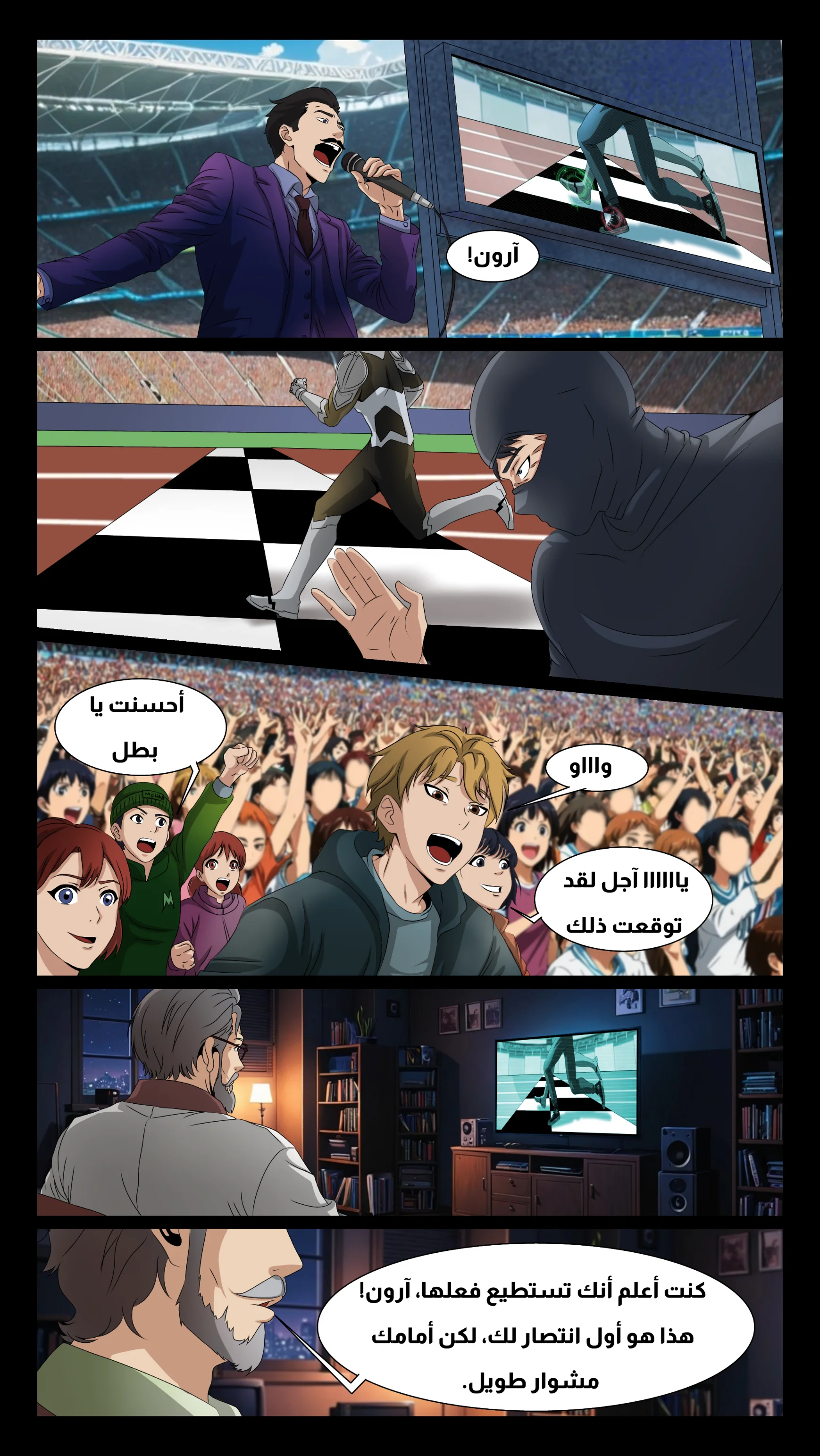 Read DARK LIGHT الضوء المظلم AR Manga Online