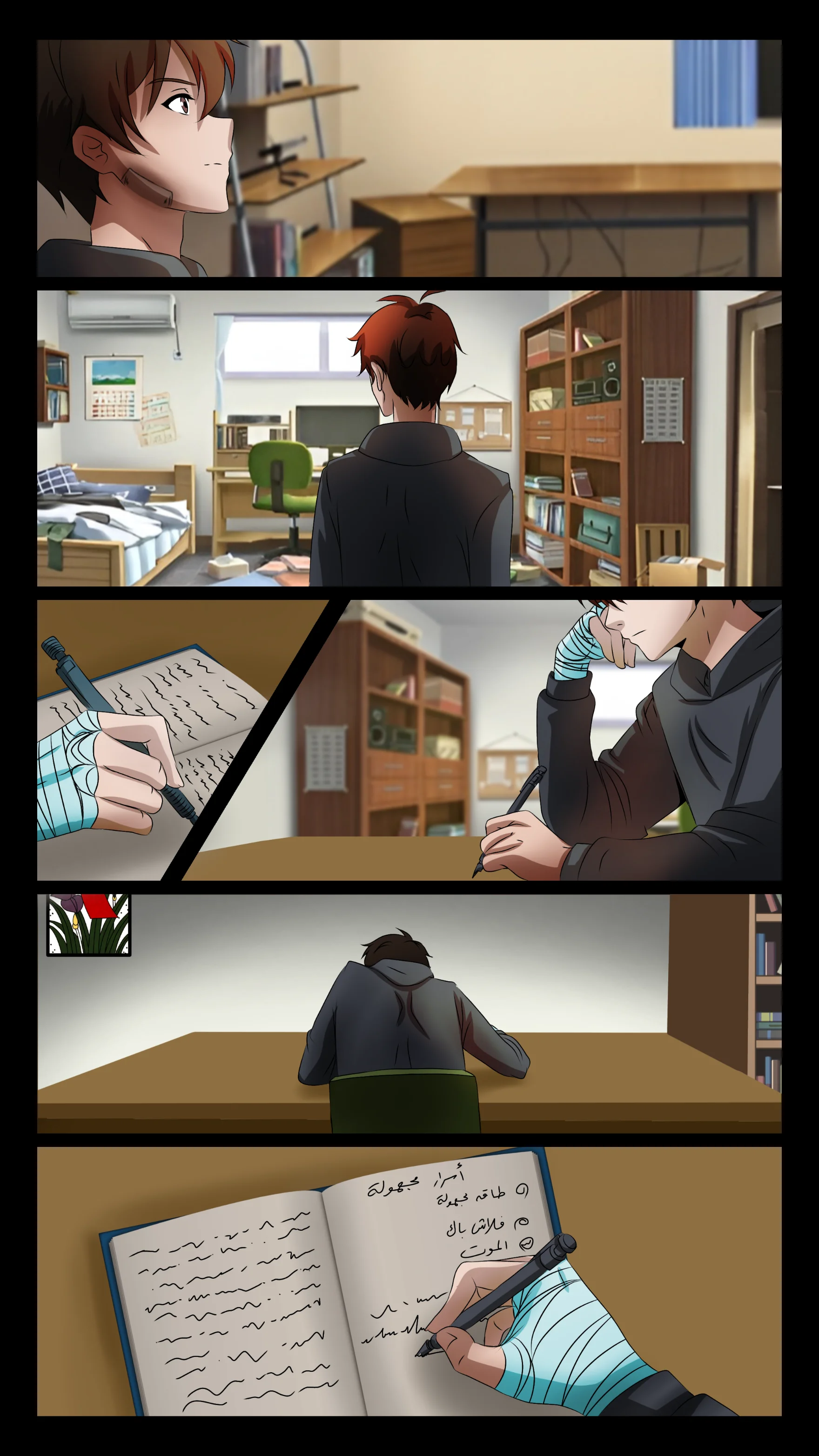 Read DARK LIGHT الضوء المظلم AR Manga Online