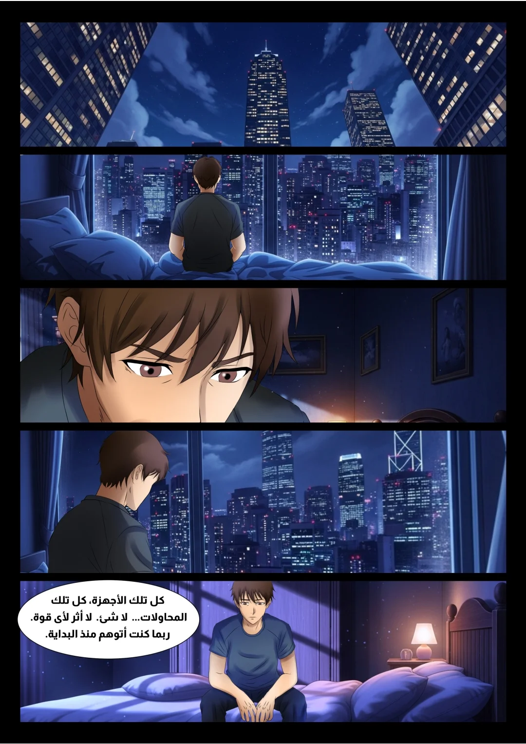 Read DARK LIGHT الضوء المظلم AR Manga Online