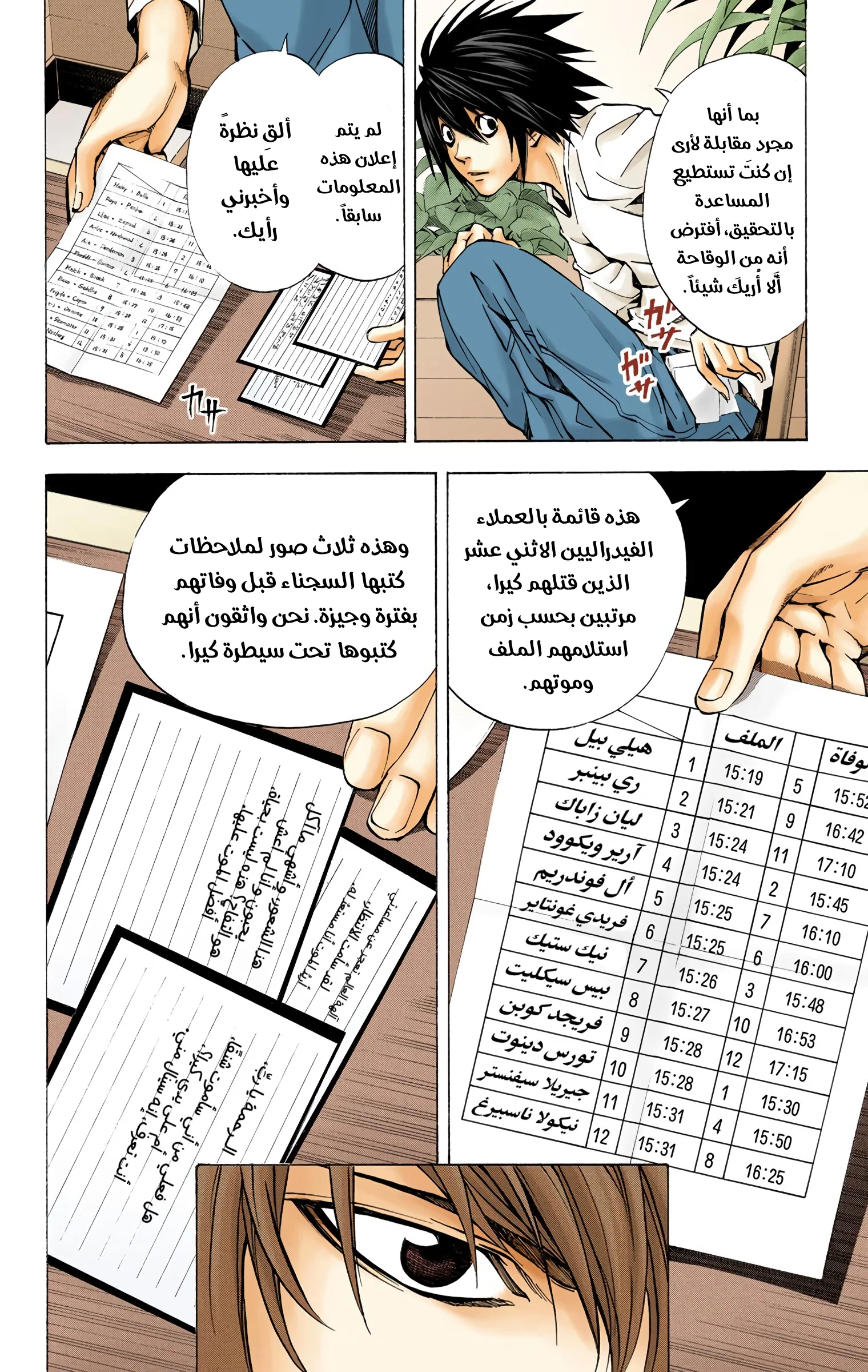 Read Death Note Digital colored AR Manga Online