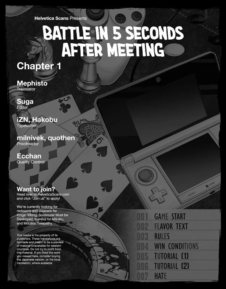 Read Deatte 5-byou de Battle AR Manga Online