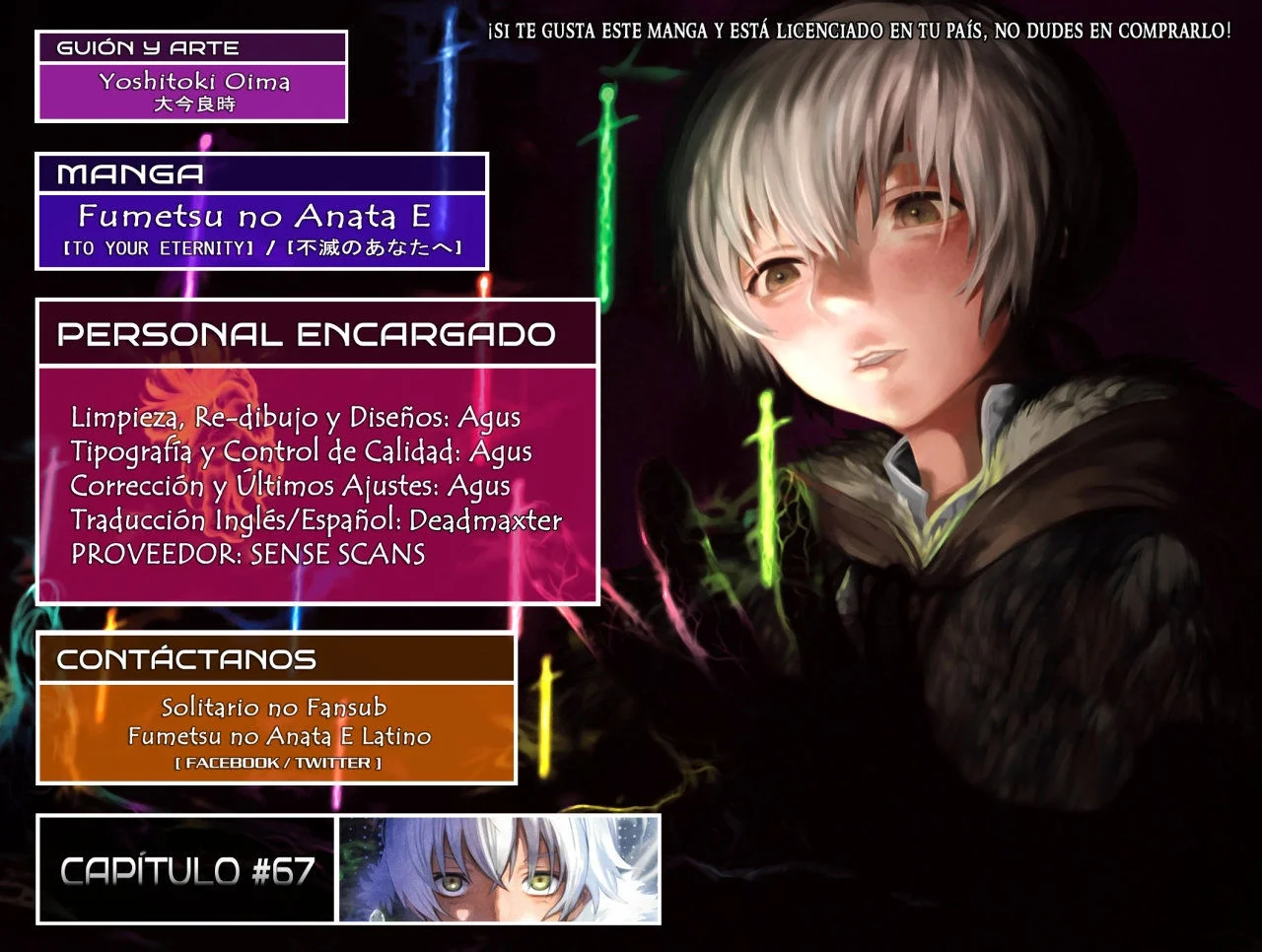 Read Fumetsu no Anata e AR Manga Online