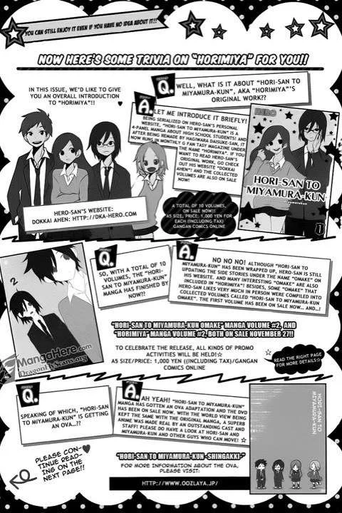 Read Horimiya AR Manga Online