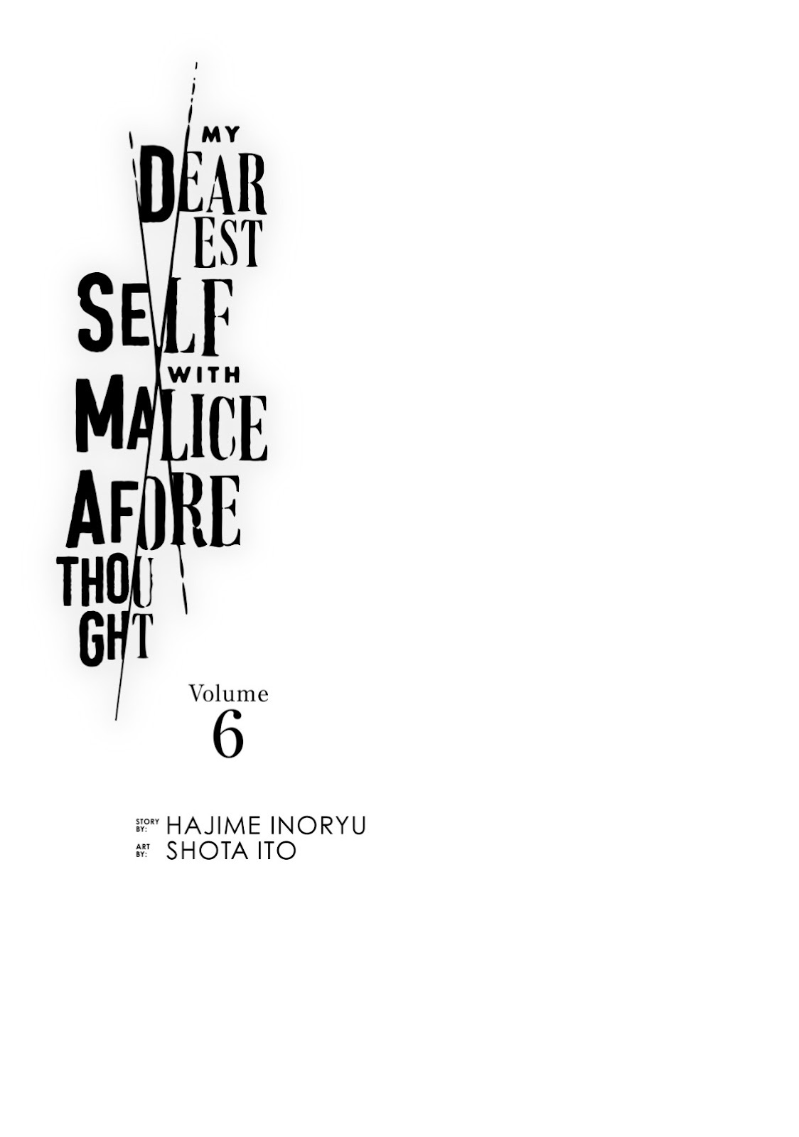 Read My Dearest Self With Malice Aforethought AR Manga Online