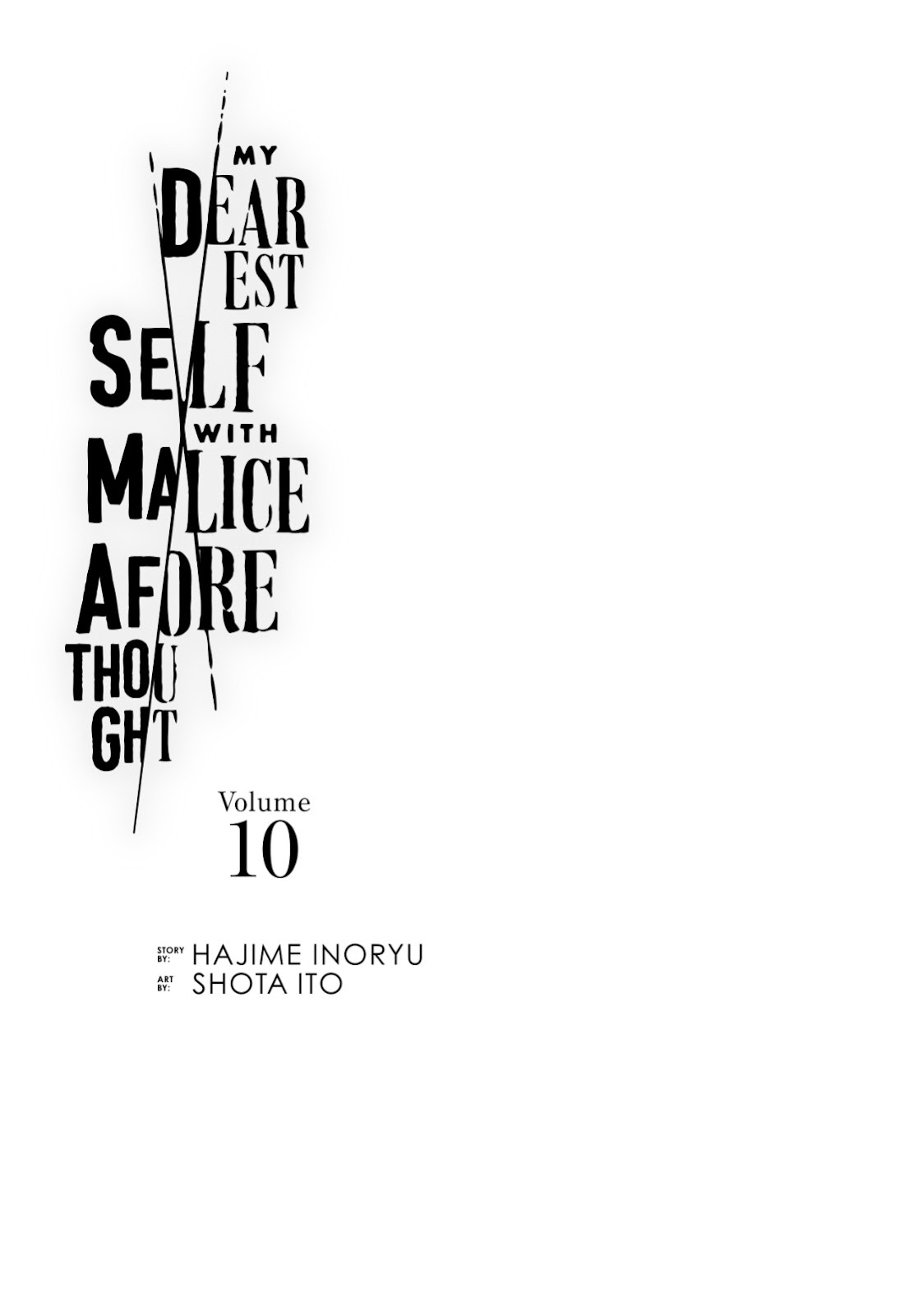 Read My Dearest Self With Malice Aforethought AR Manga Online