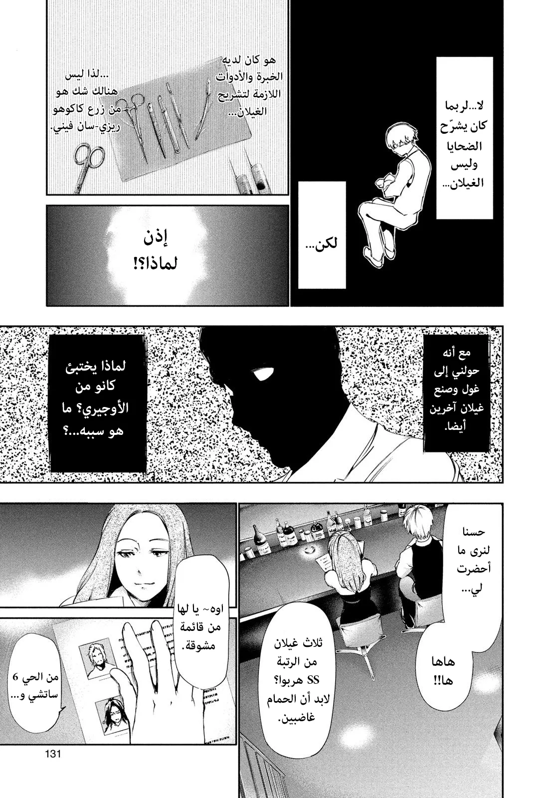 Read Tokyo ghoul AR Manga Online