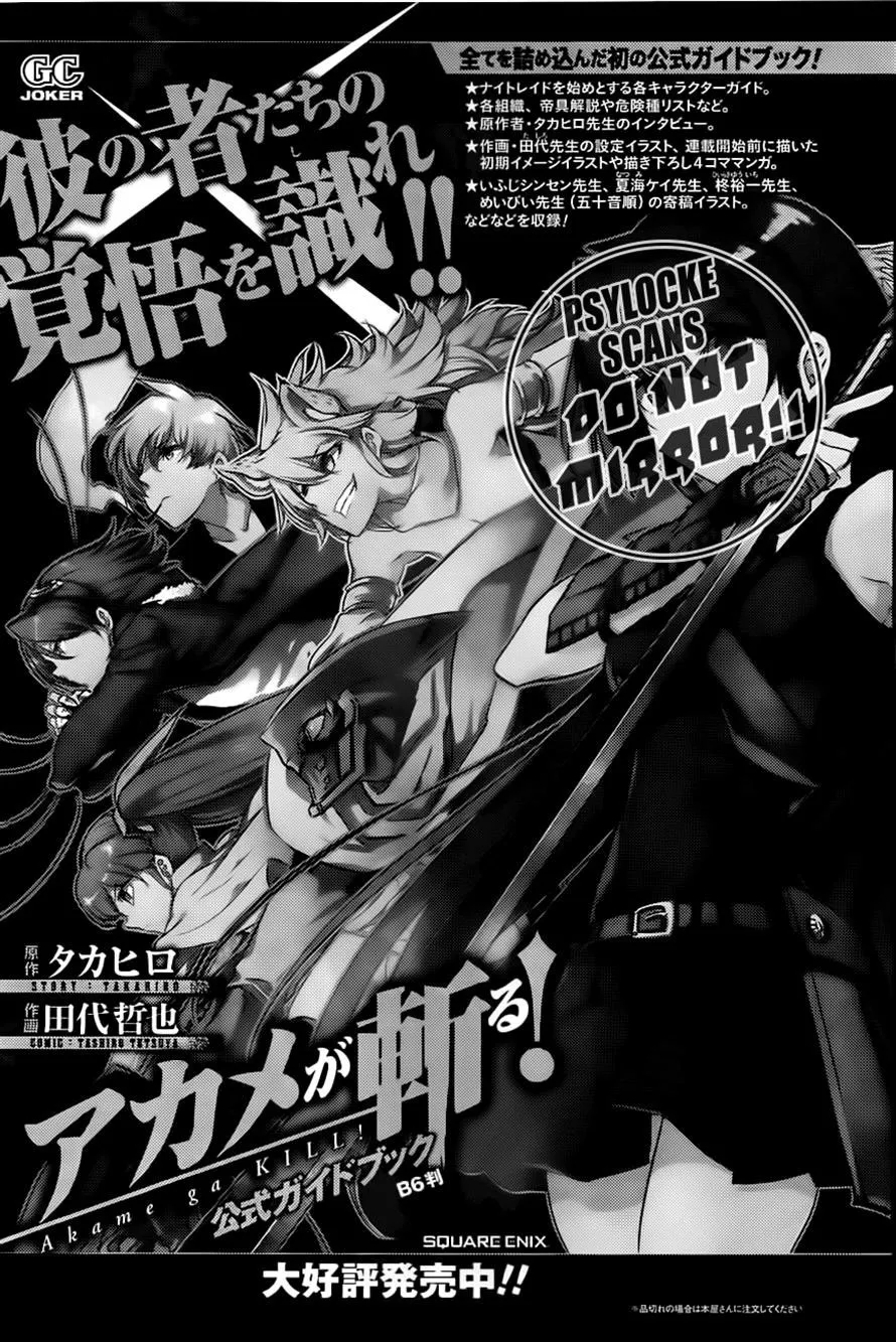 Read akame ga kill AR Manga Online