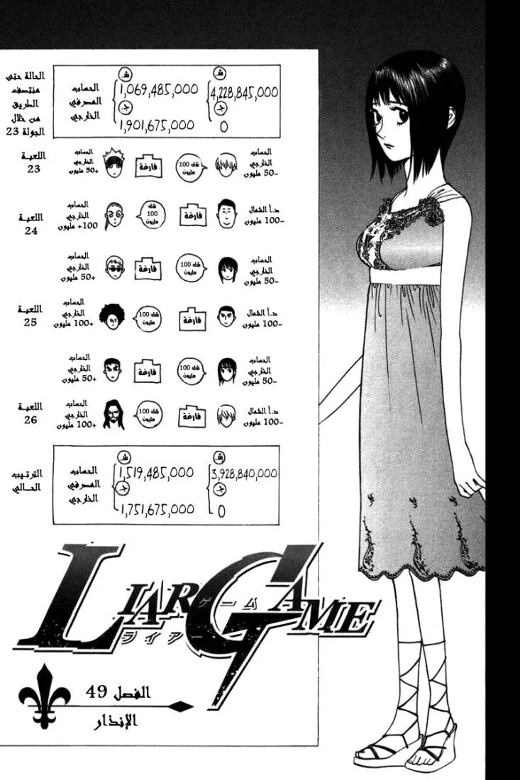 Read liar game AR Manga Online