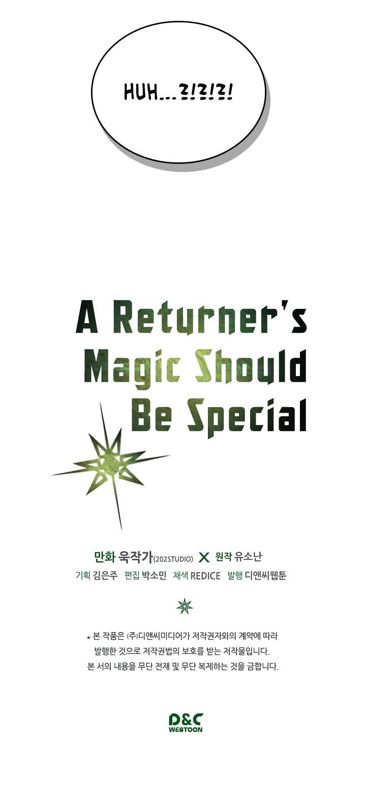 Read A Returner's Magic Should Be Special EN Manga Online