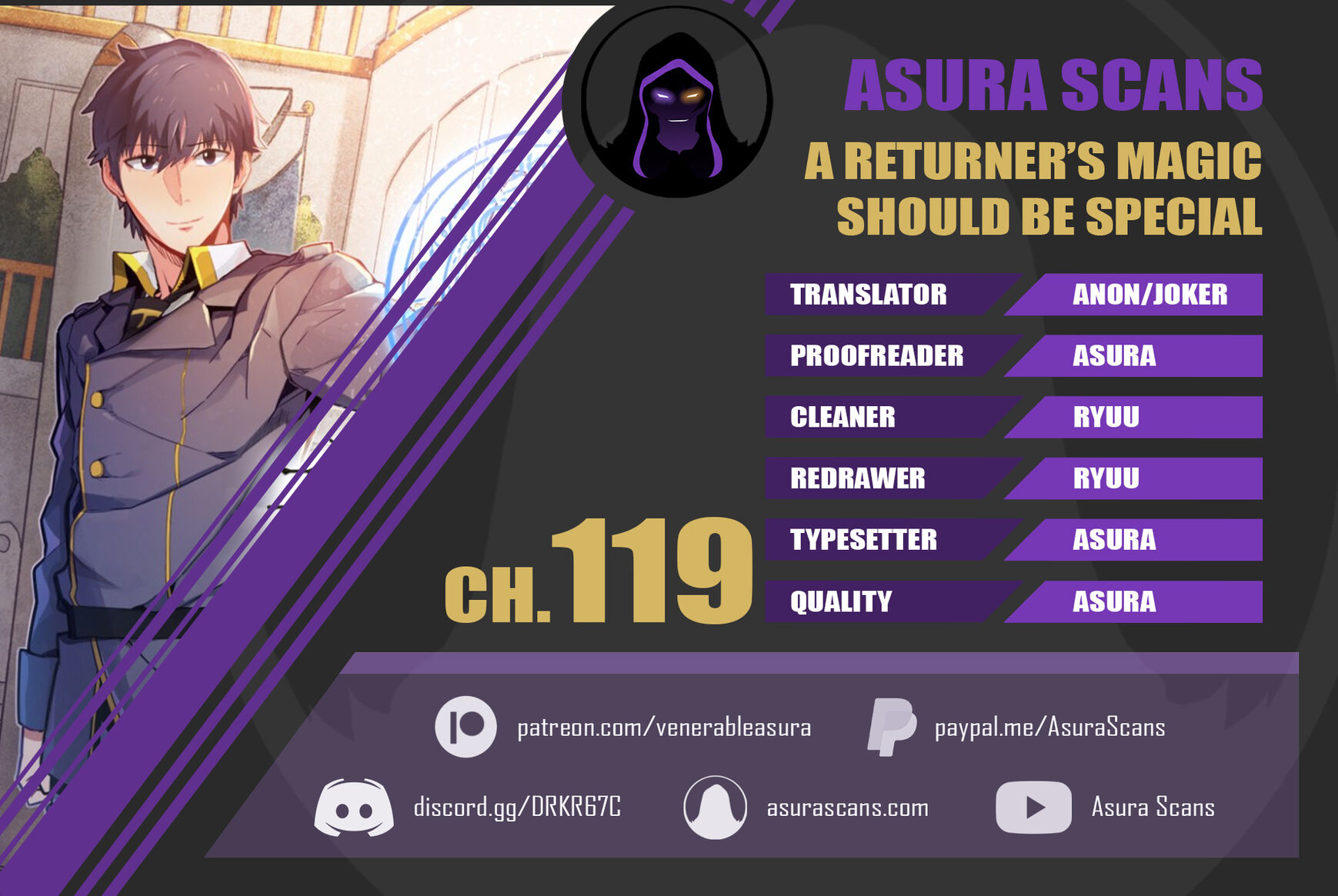 Read A Returner's Magic Should Be Special EN Manga Online