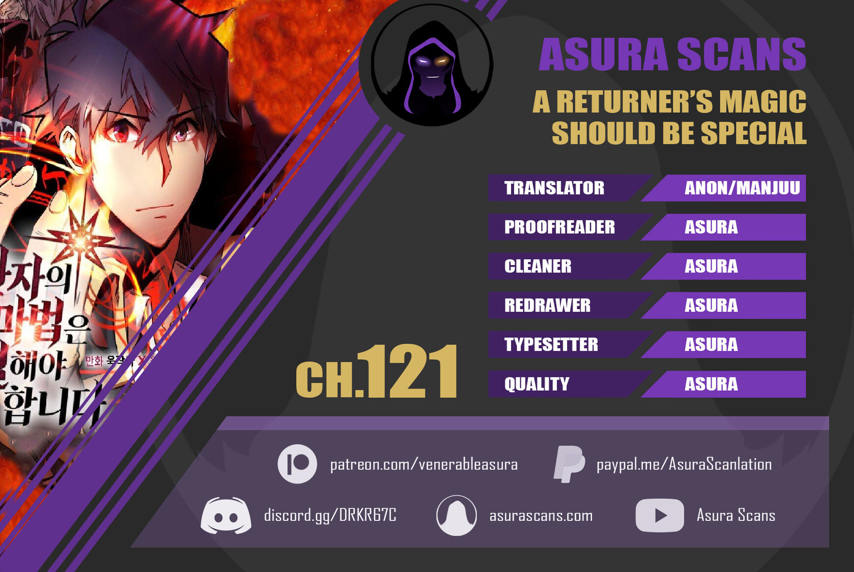Read A Returner's Magic Should Be Special EN Manga Online