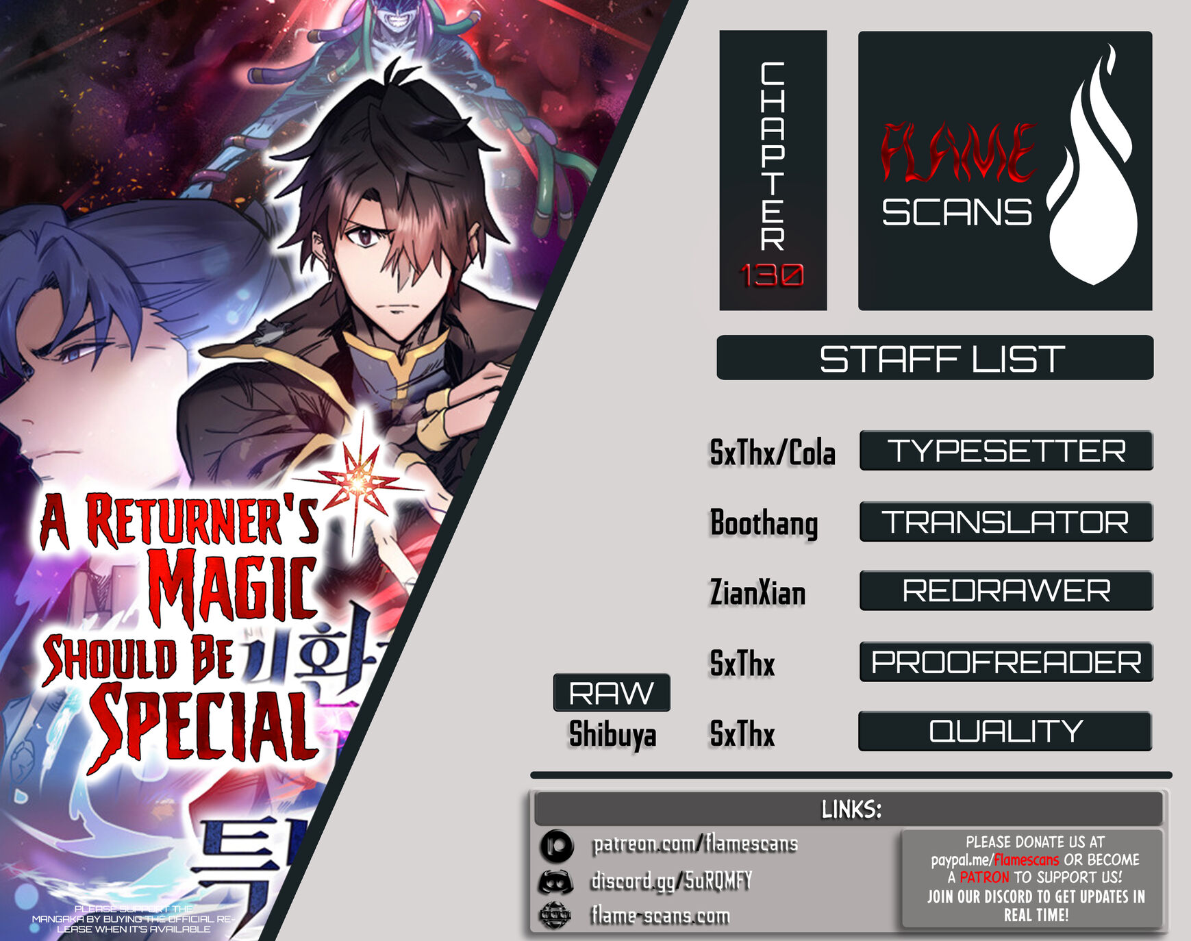 Read A Returner's Magic Should Be Special EN Manga Online