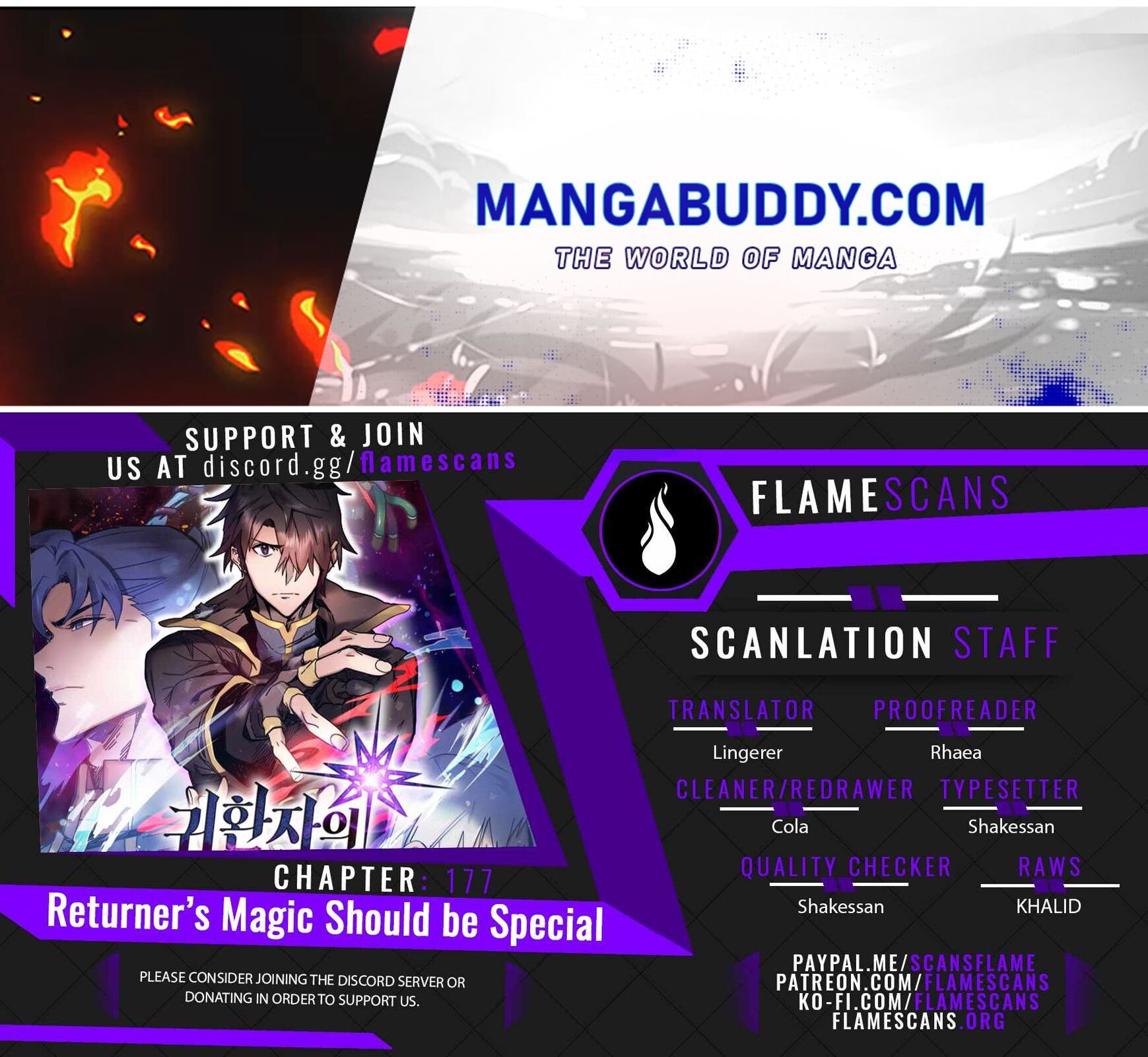 Read A Returner's Magic Should Be Special EN Manga Online