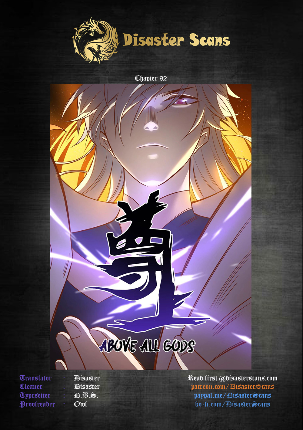 Read Above All Gods EN Manga Online
