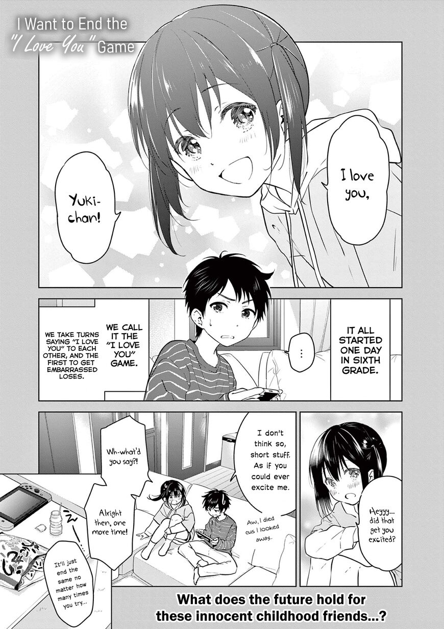 Read Aishiteru Game wo Owarasetai EN Manga Online