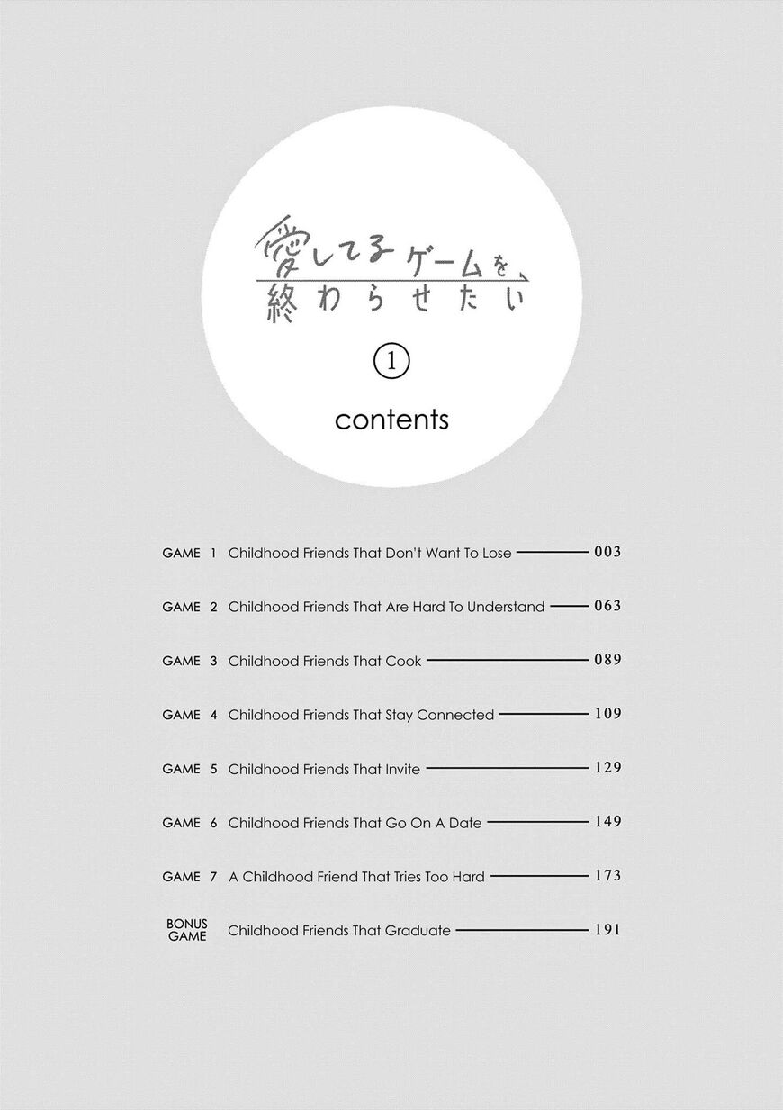 Read Aishiteru Game wo Owarasetai EN Manga Online