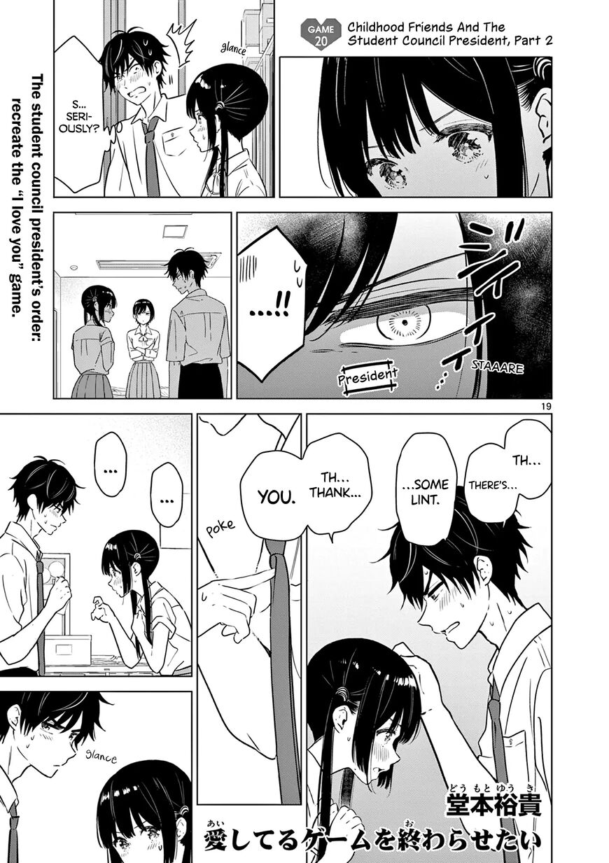 Read Aishiteru Game wo Owarasetai EN Manga Online