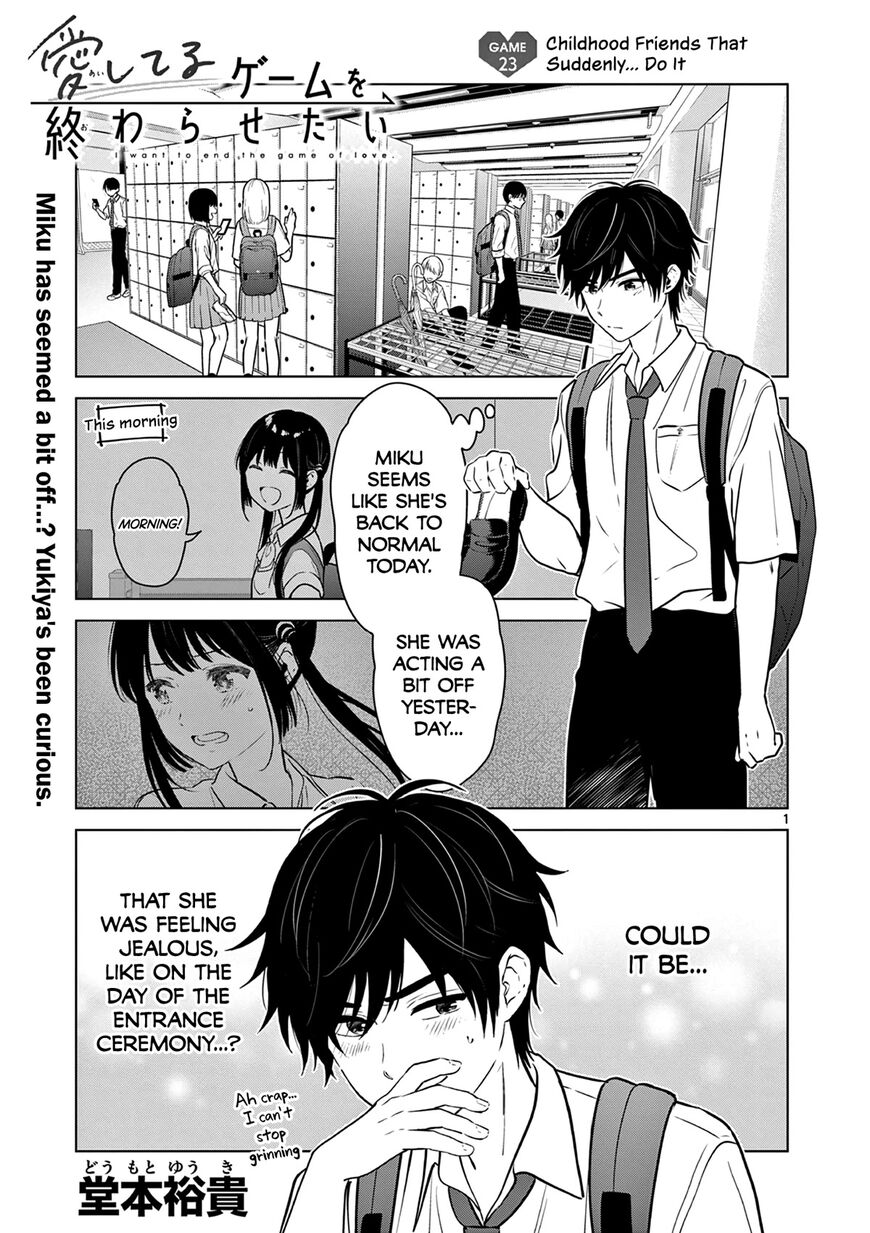 Read Aishiteru Game wo Owarasetai EN Manga Online