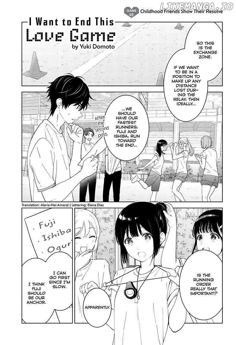 Read Aishiteru Game wo Owarasetai EN Manga Online