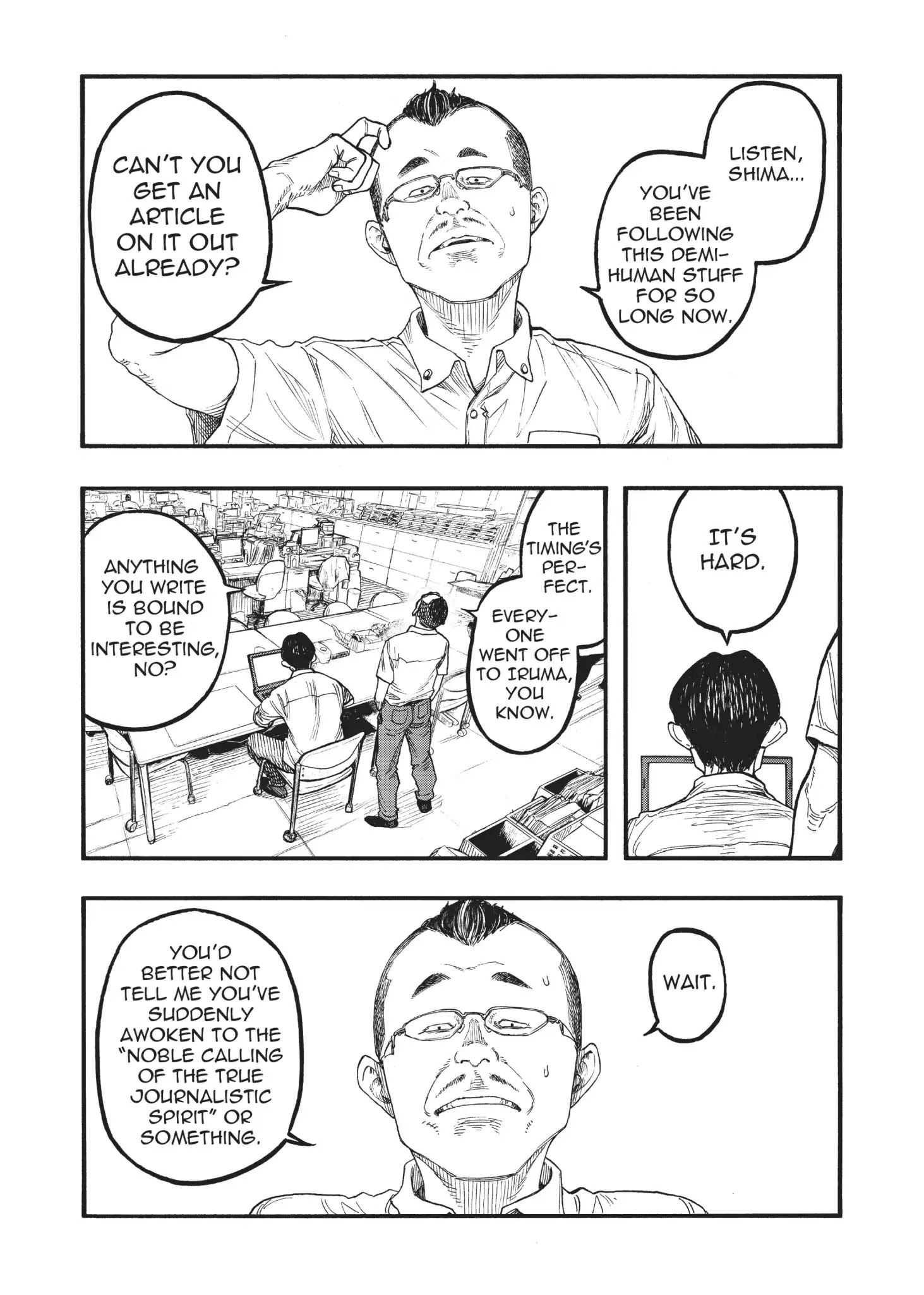 Read Ajin EN Manga Online