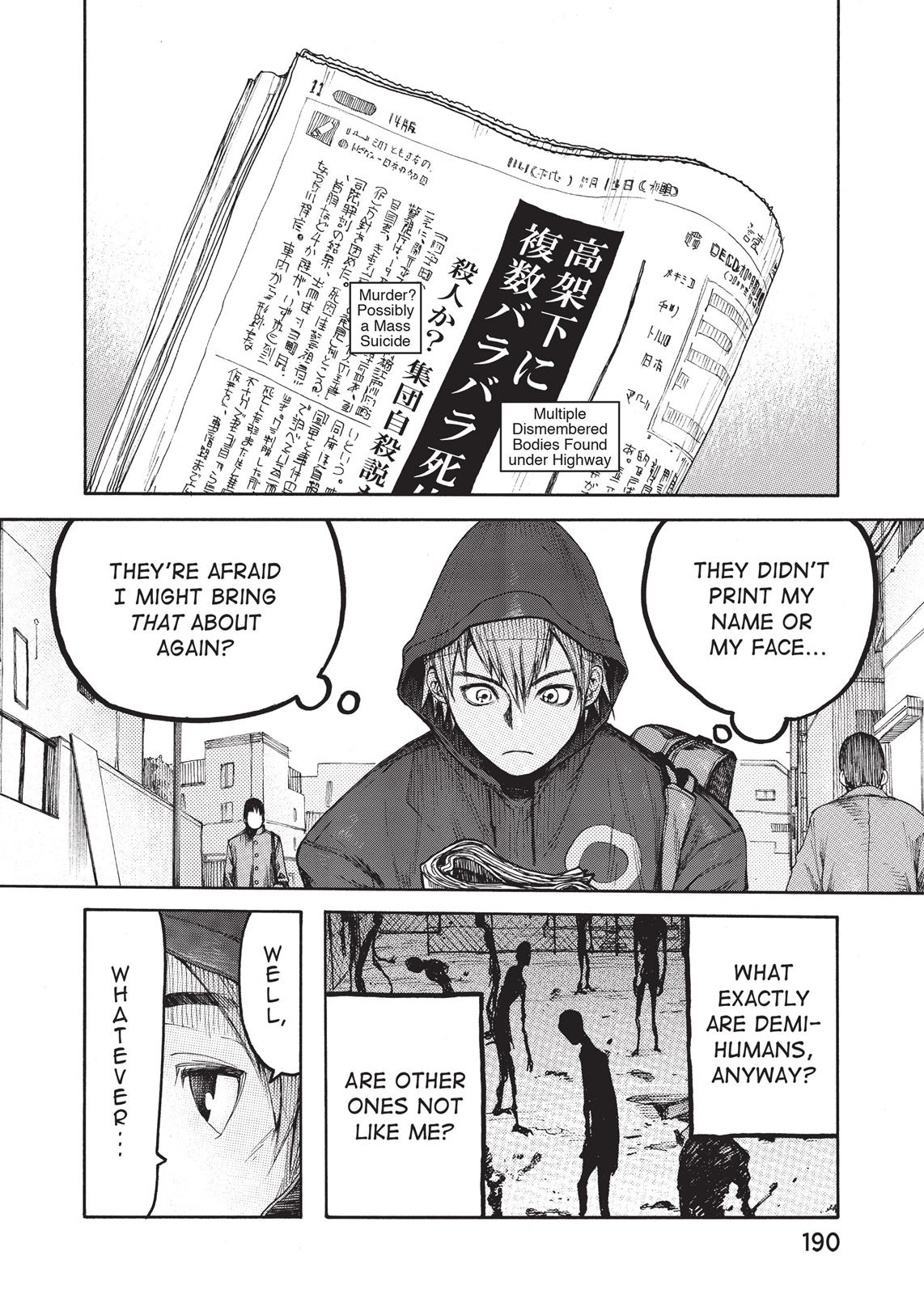 Read Ajin EN Manga Online