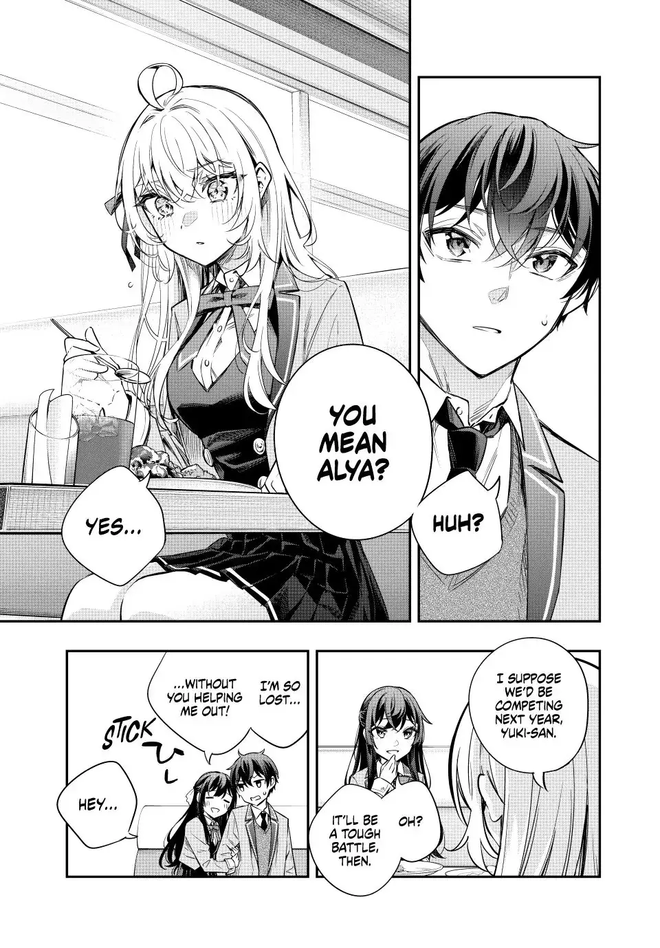 Read Alya Sometimes Hides Her Feelings in Russian EN Manga Online