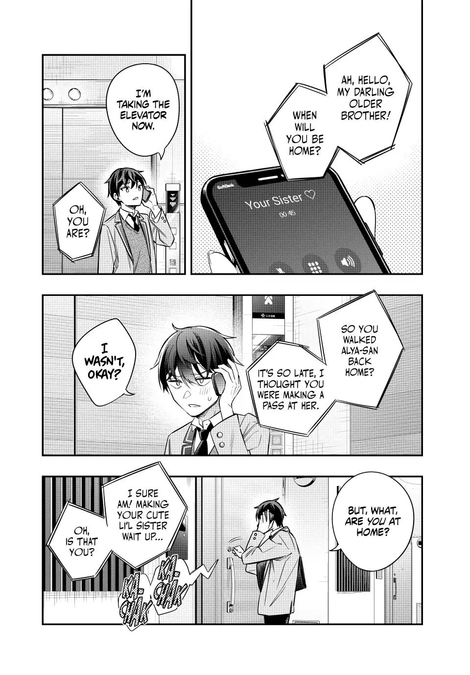 Read Alya Sometimes Hides Her Feelings in Russian EN Manga Online