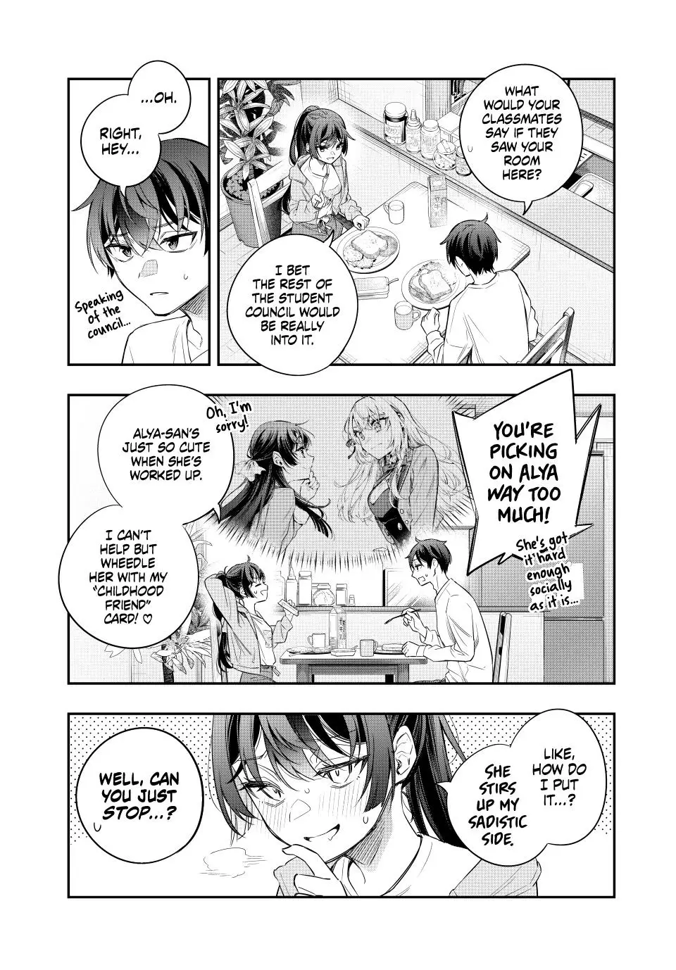 Read Alya Sometimes Hides Her Feelings in Russian EN Manga Online
