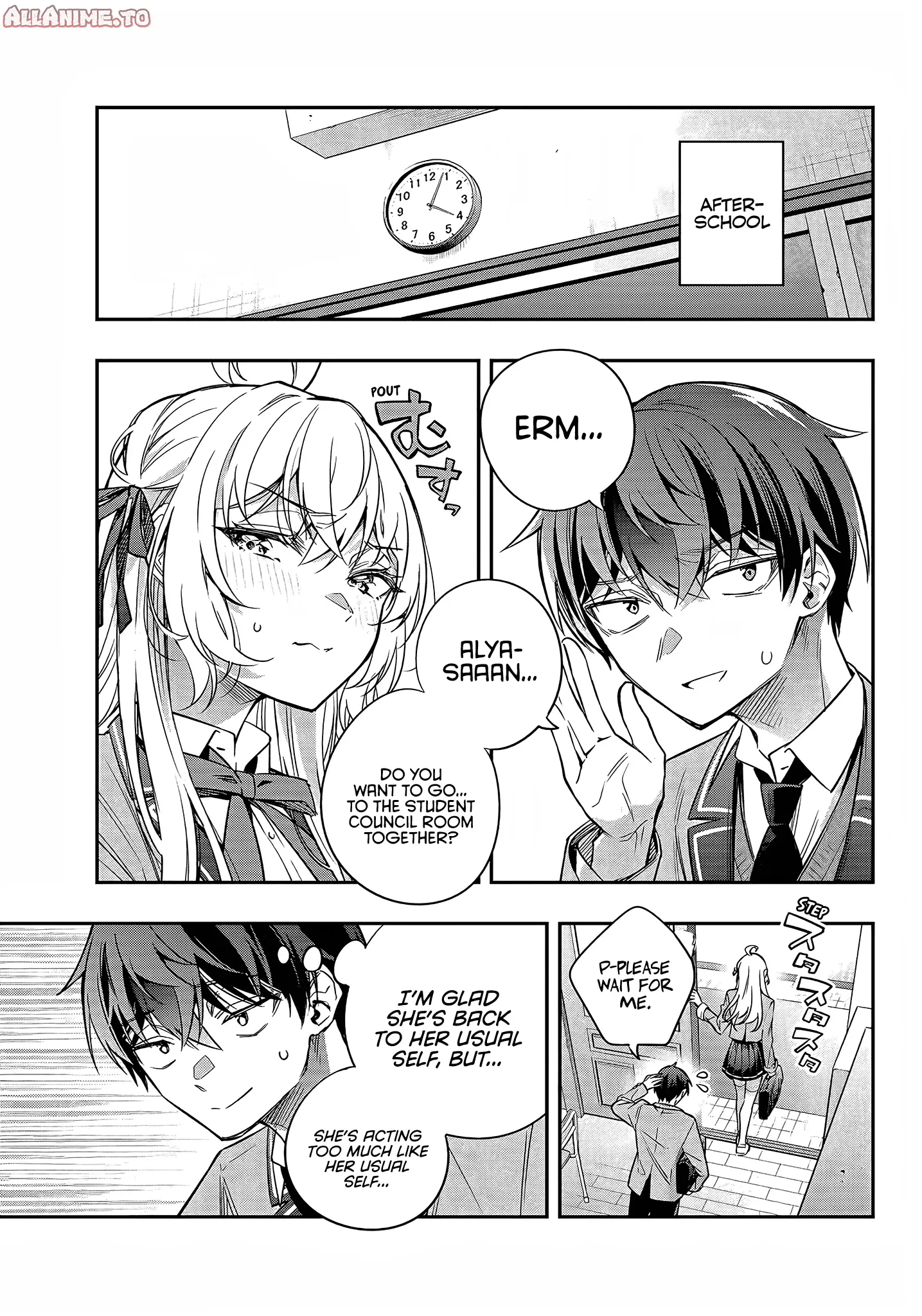 Read Alya Sometimes Hides Her Feelings in Russian EN Manga Online