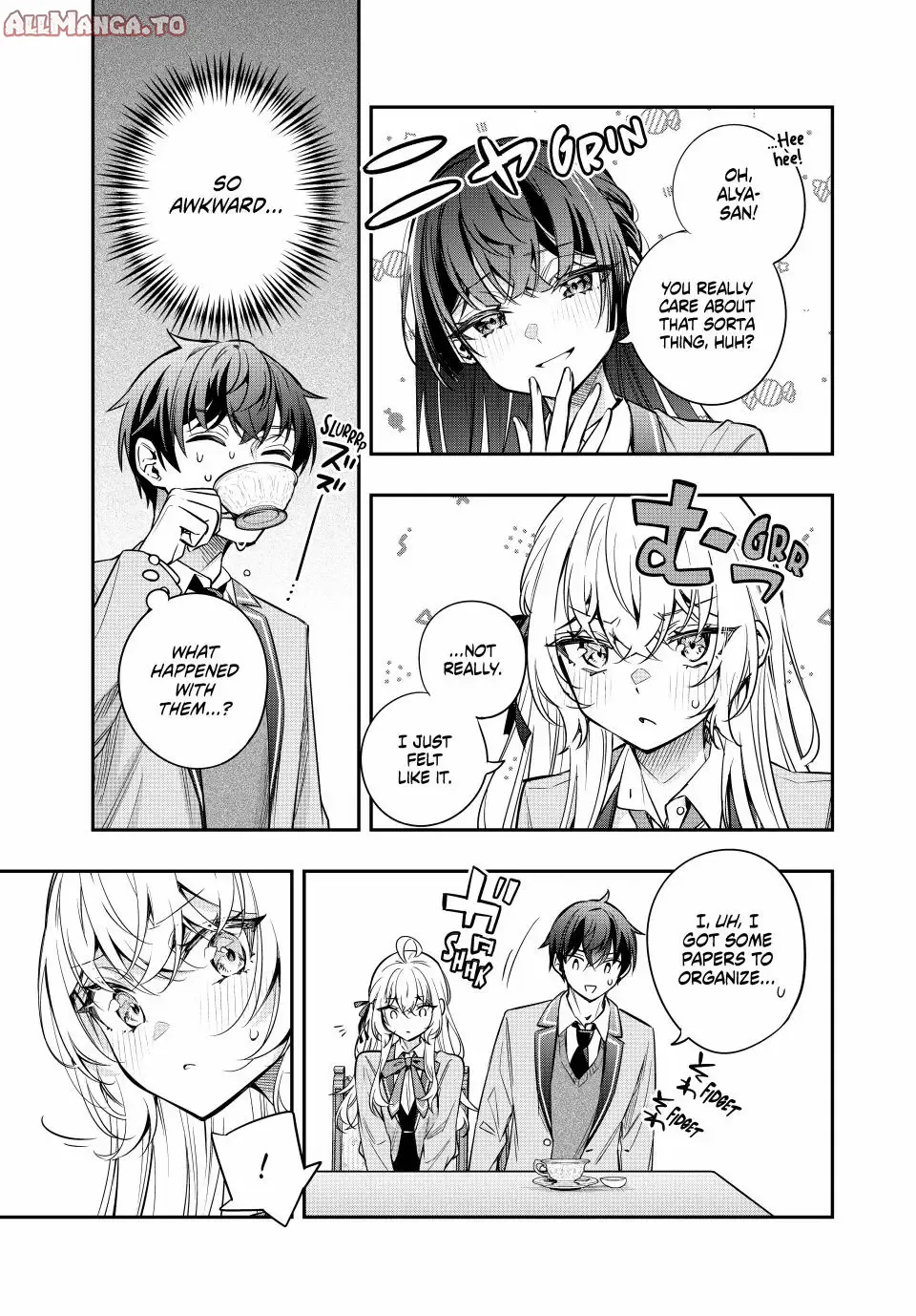 Read Alya Sometimes Hides Her Feelings in Russian EN Manga Online