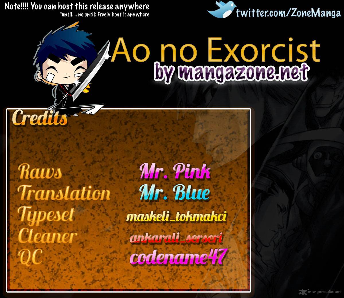 Read Ao no Exorcist EN Manga Online