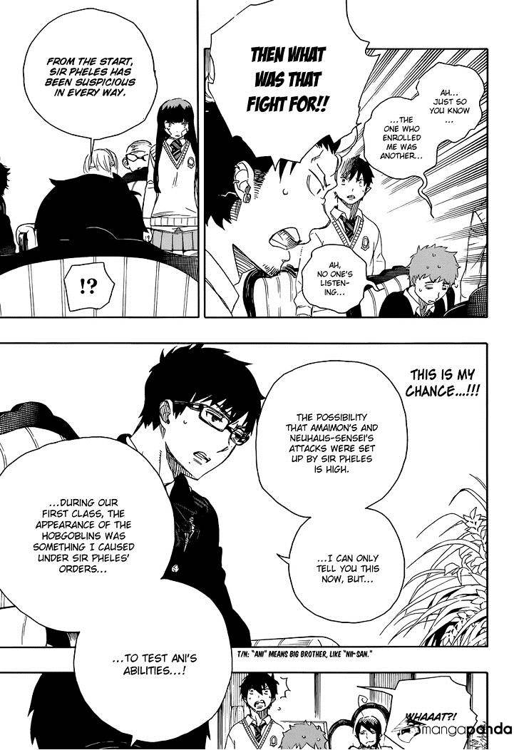 Read Ao no Exorcist EN Manga Online